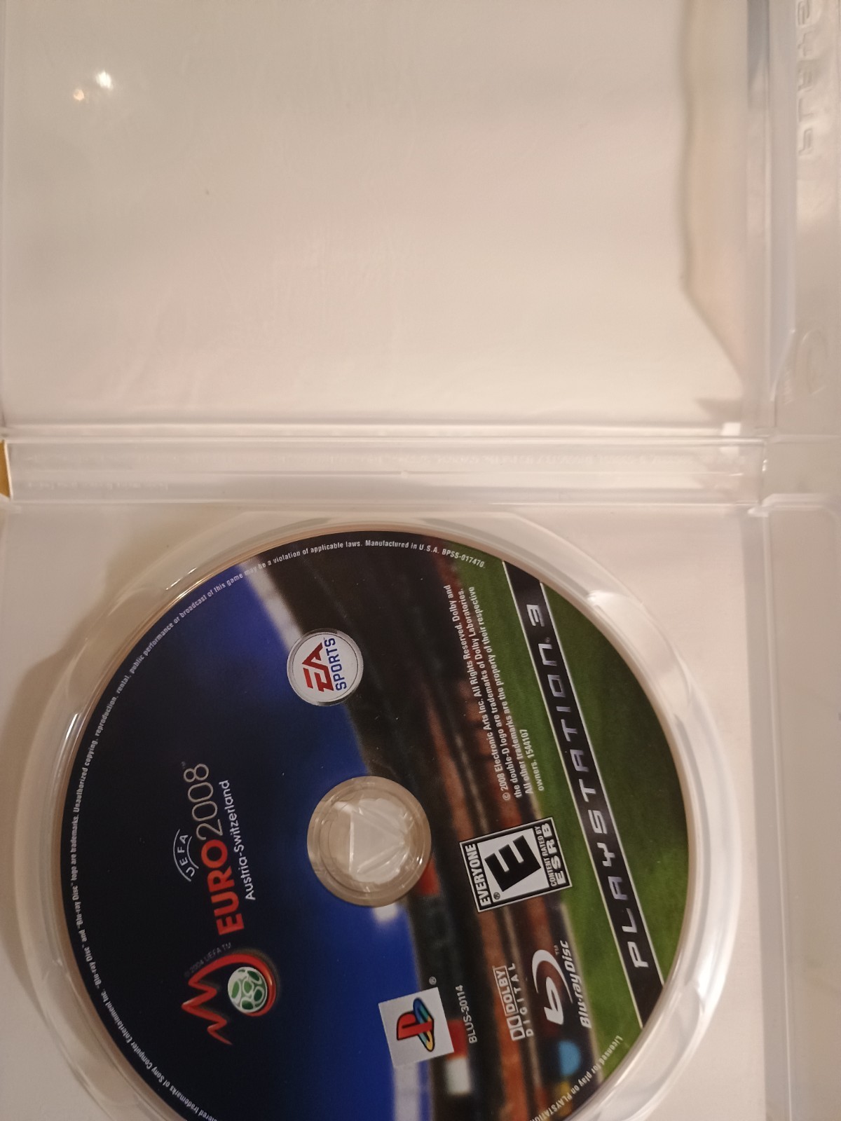 EA SPORTS UEFA EURO 2008 Austria-Switzerland PS3 2008 Soccer E Online Play