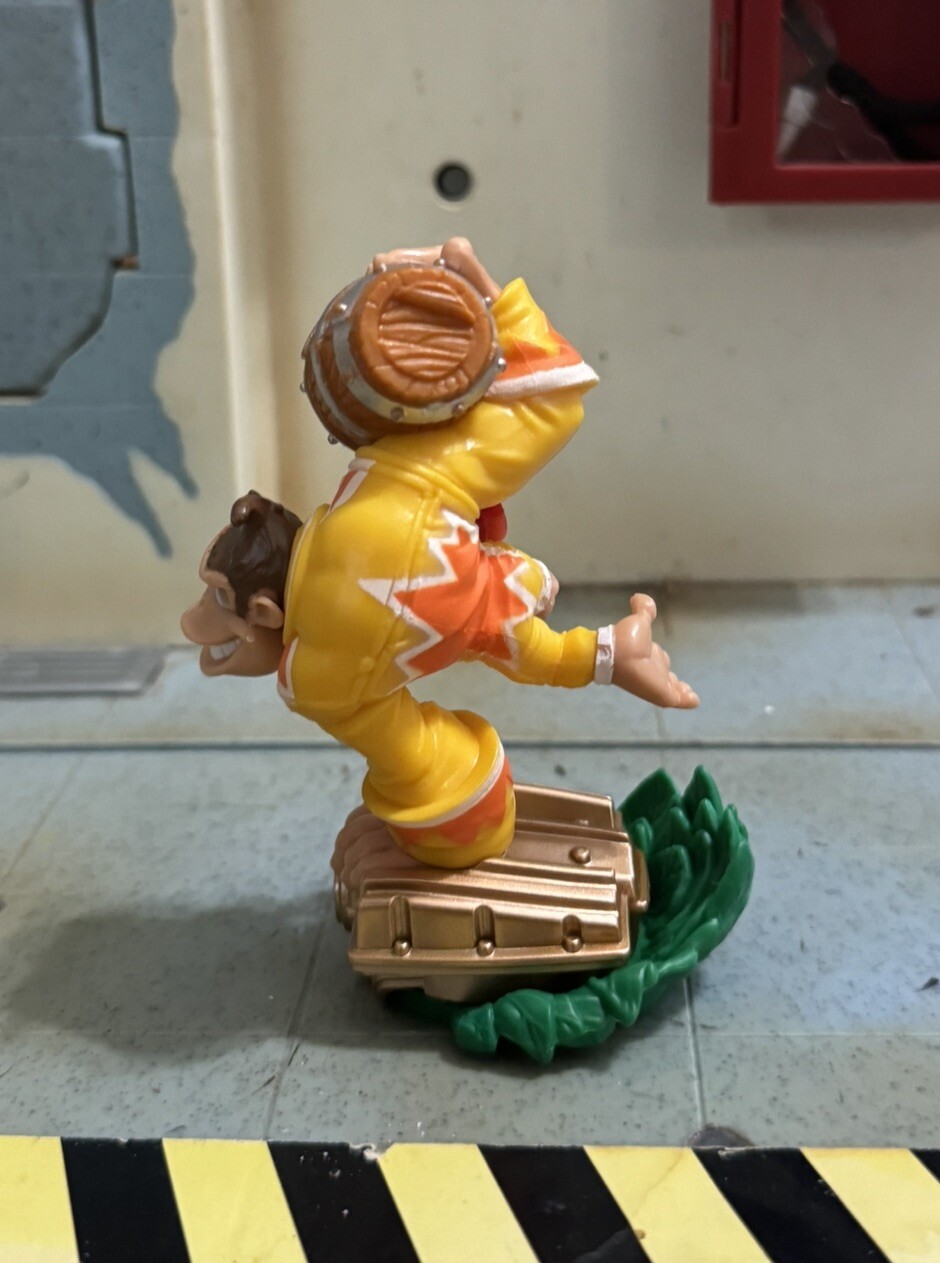 Skylanders Superchargers Amiibo Figure: Donkey Kong Barrel Blaster Great Cond.