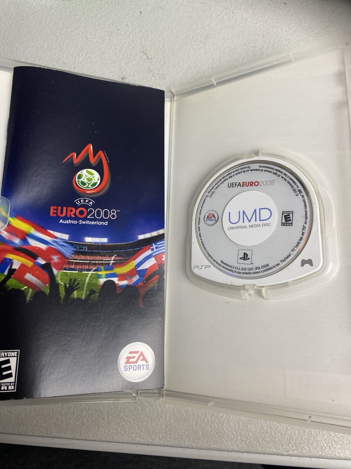 UEFA Euro 2008 Austria-Switzerland PSP Sony Playstation Portable (t14)