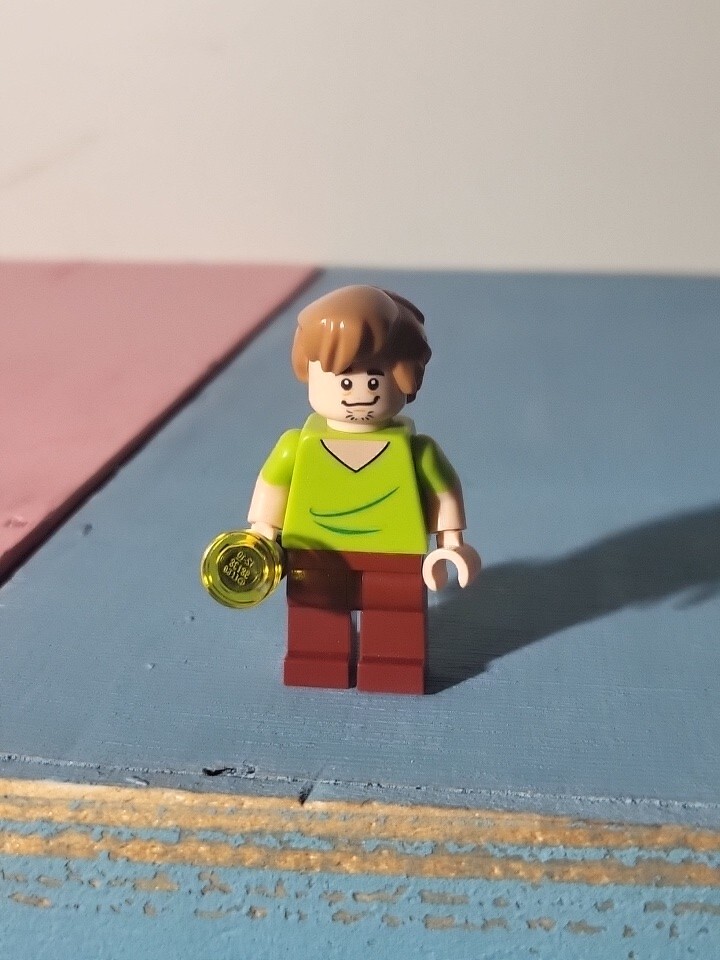 Lego Dimensions Scooby Doo Shaggy Figure And Tag Base/disc With Flashlite