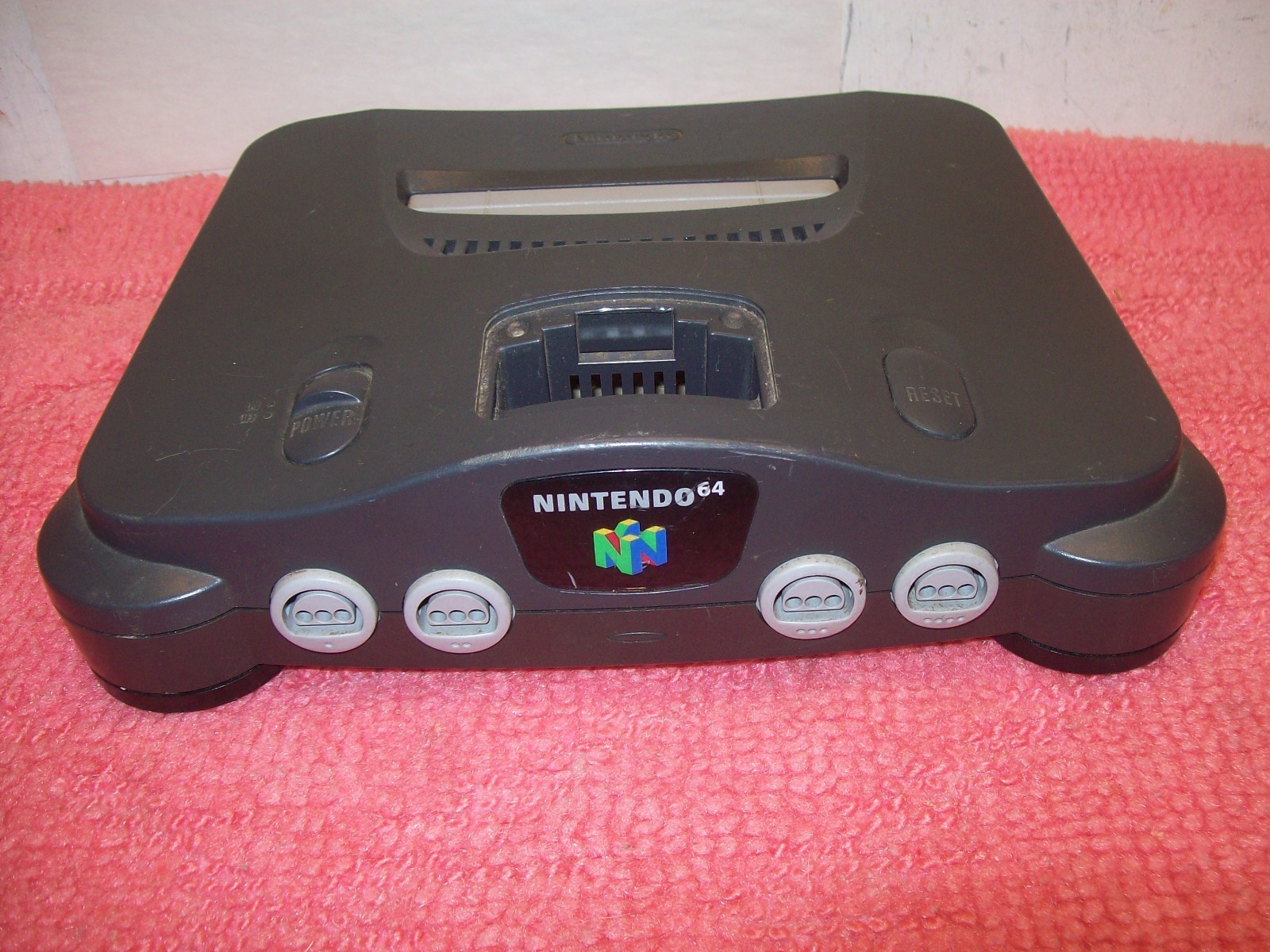 Nintendo 64 Gray Home Console Control Deck, NUS-001(USA) (No Cords) Free ship!
