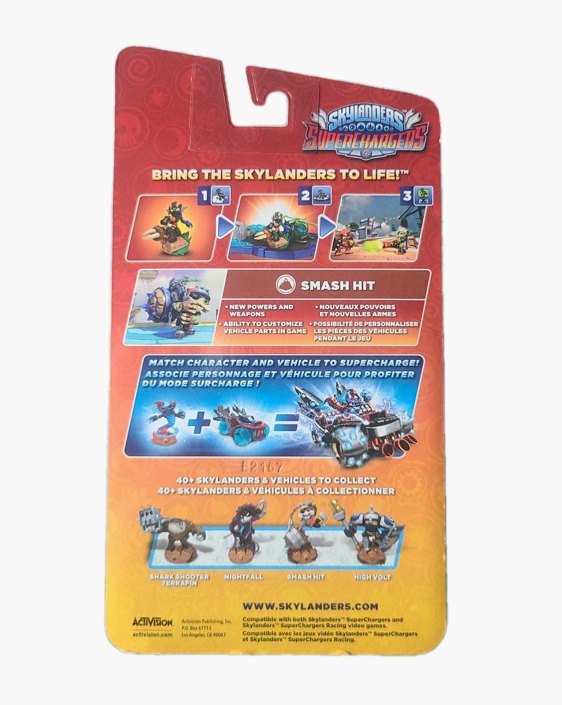 Skylanders Superchargers Smash Hit Figure Pack **NEW**