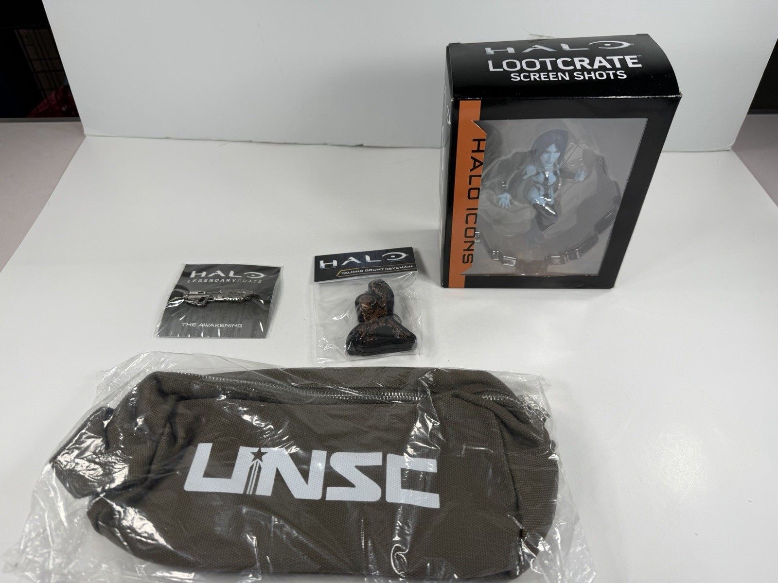 Halo Legendary Loot Crate THE AWAKENING Icon Cortana 90% Complete *No Shirt*