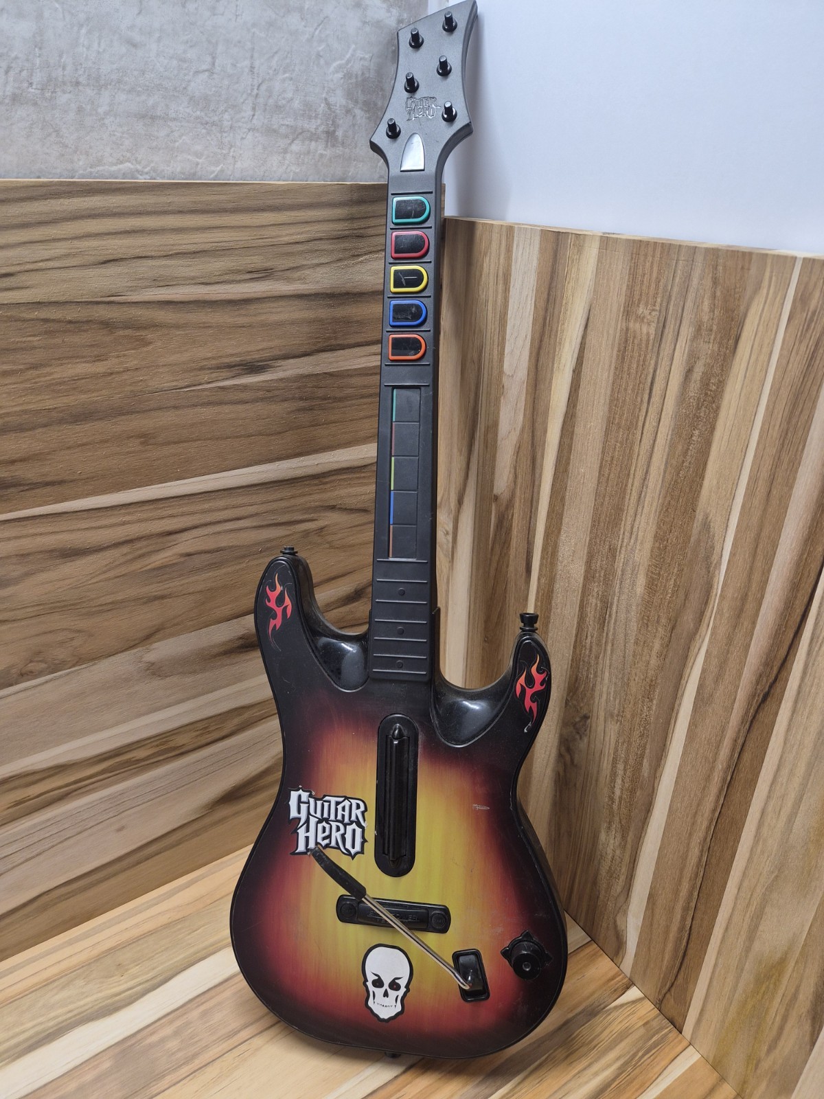 Guitar Hero Wireless Controller PS2 Kramer Striker RedOctane Tested No Dongle