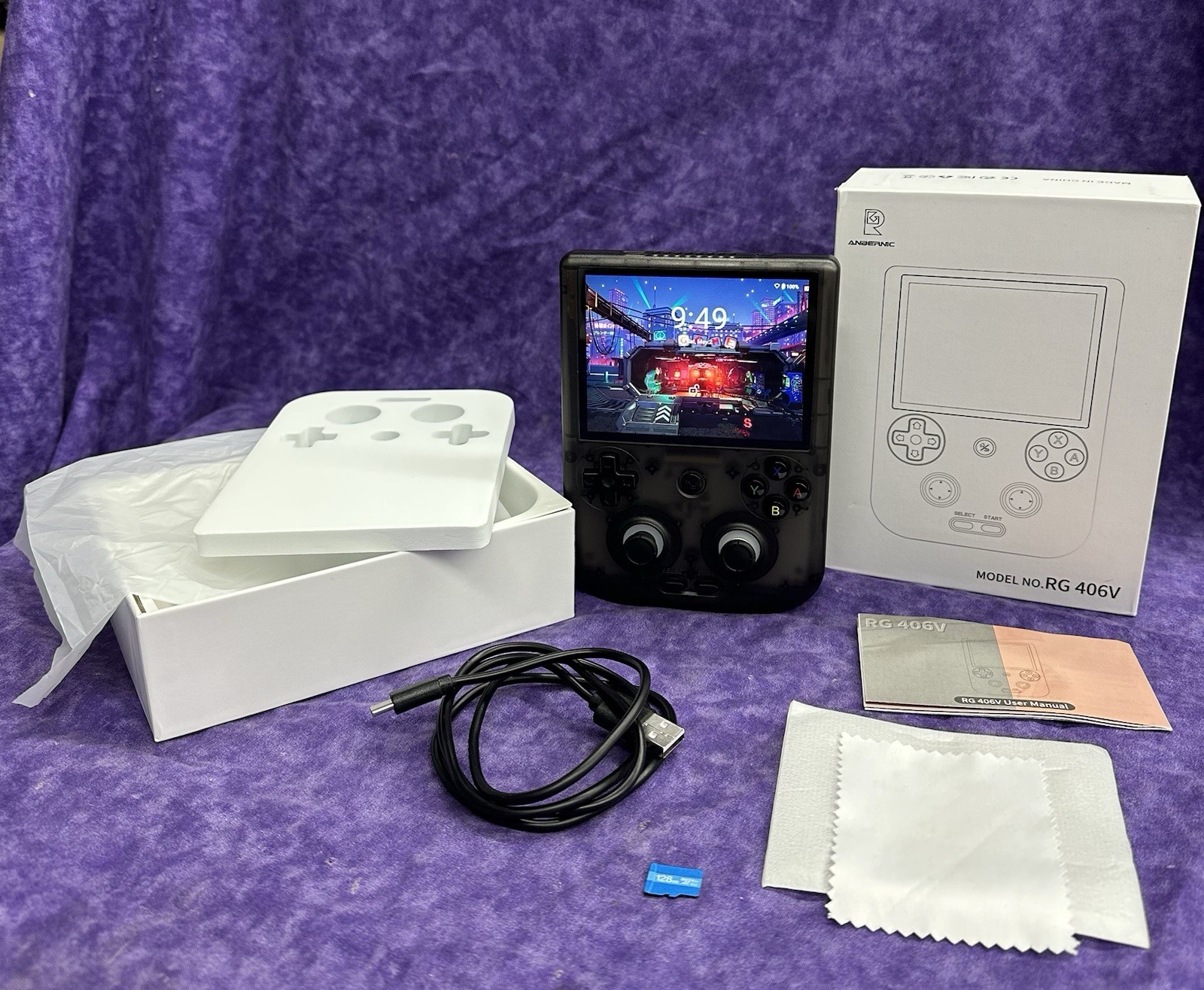 💥BRAND NEW FACTORY BOX💥ANBERNIC RG 406V ANDROID 13 HANDHELD GAME 4K CONSOLE
