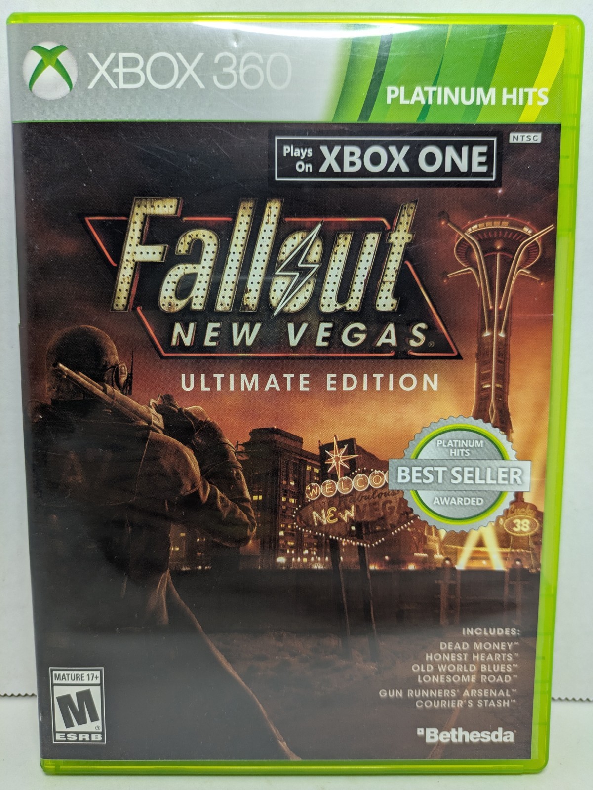 Fallout: New Vegas — Ultimate Edition (Xbox 360/One, 2012) No Manual Tested