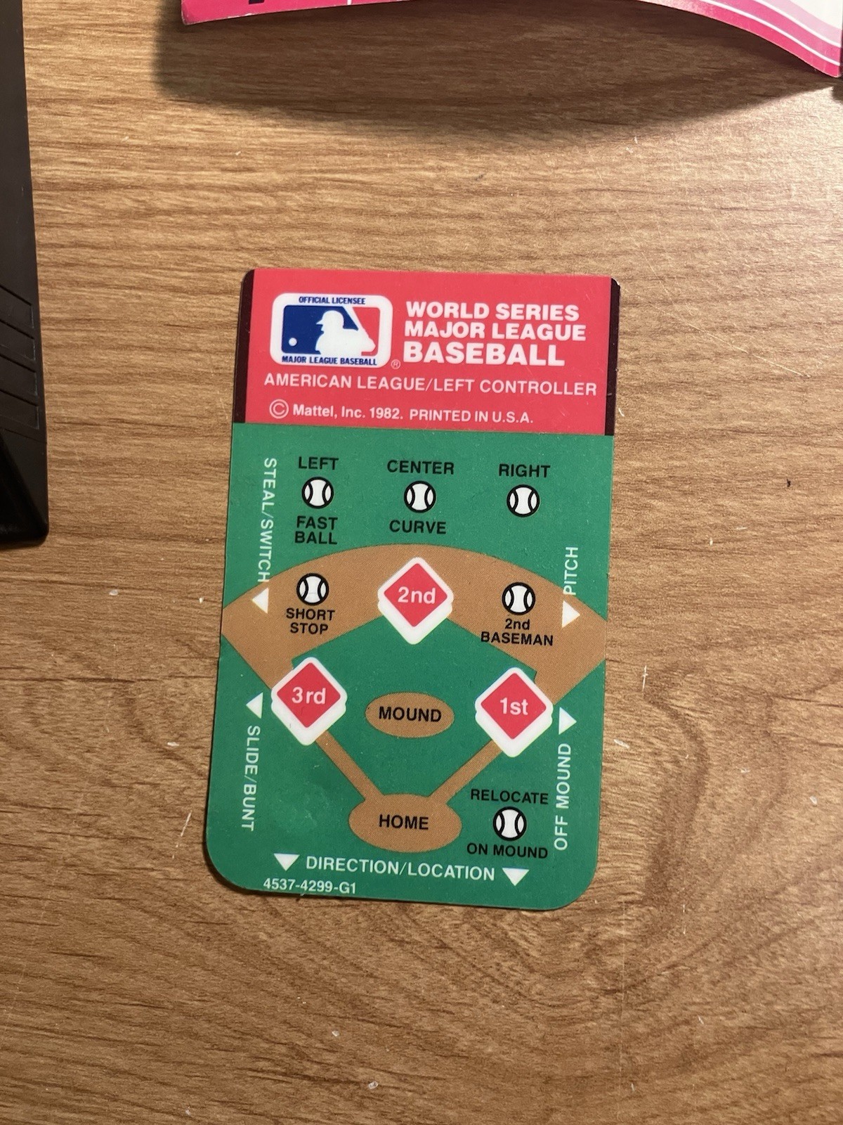 World Series Major League Intellivision ECS 1983 Mattel Edition Very Rare CiB