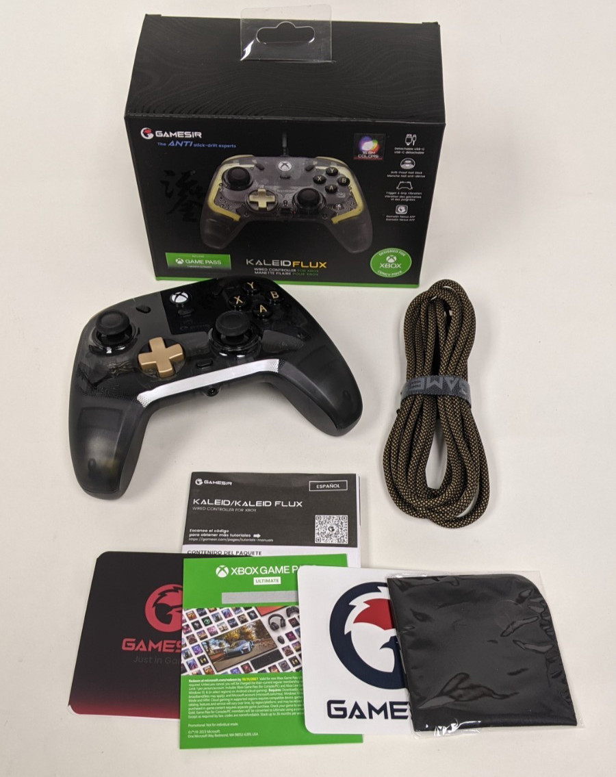 GameSir Kaleid Flux Wired Xbox Controller RGB Hall Effect PC/Xbox Open Box