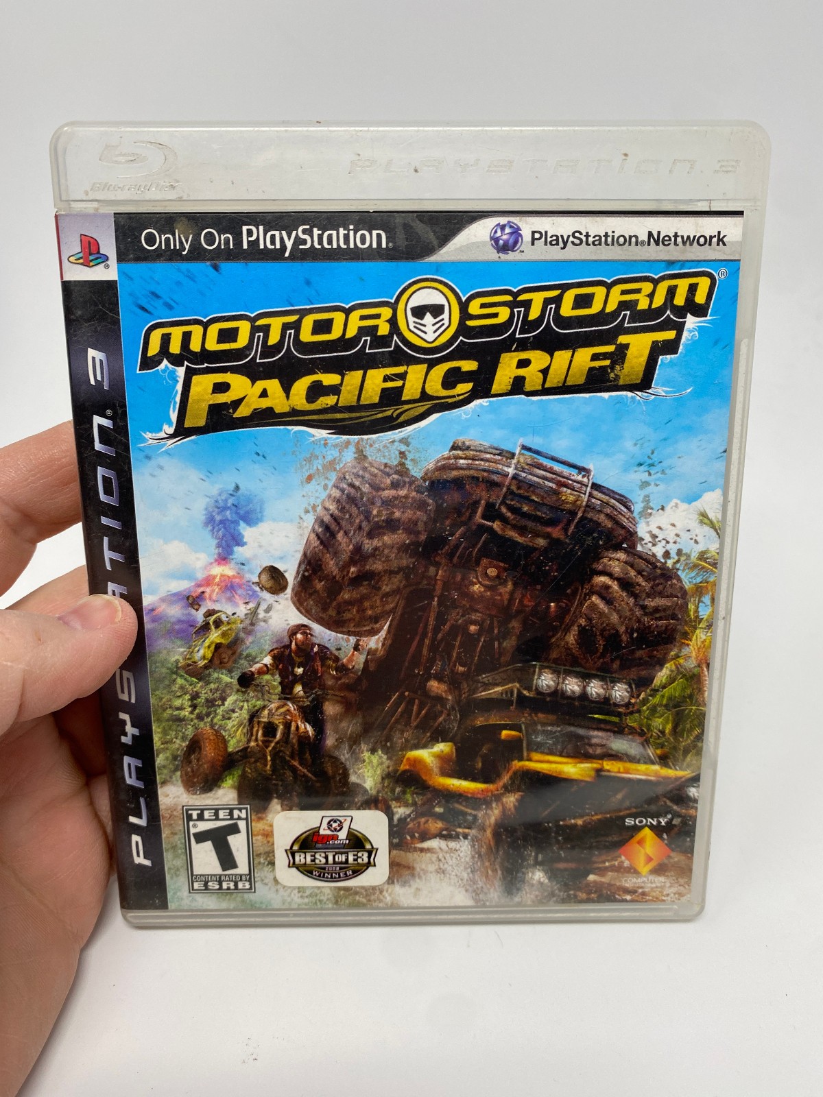 MotorStorm: Pacific Rift (Sony PlayStation 3 PS3 , 2008) Case & Manual ONLY No G