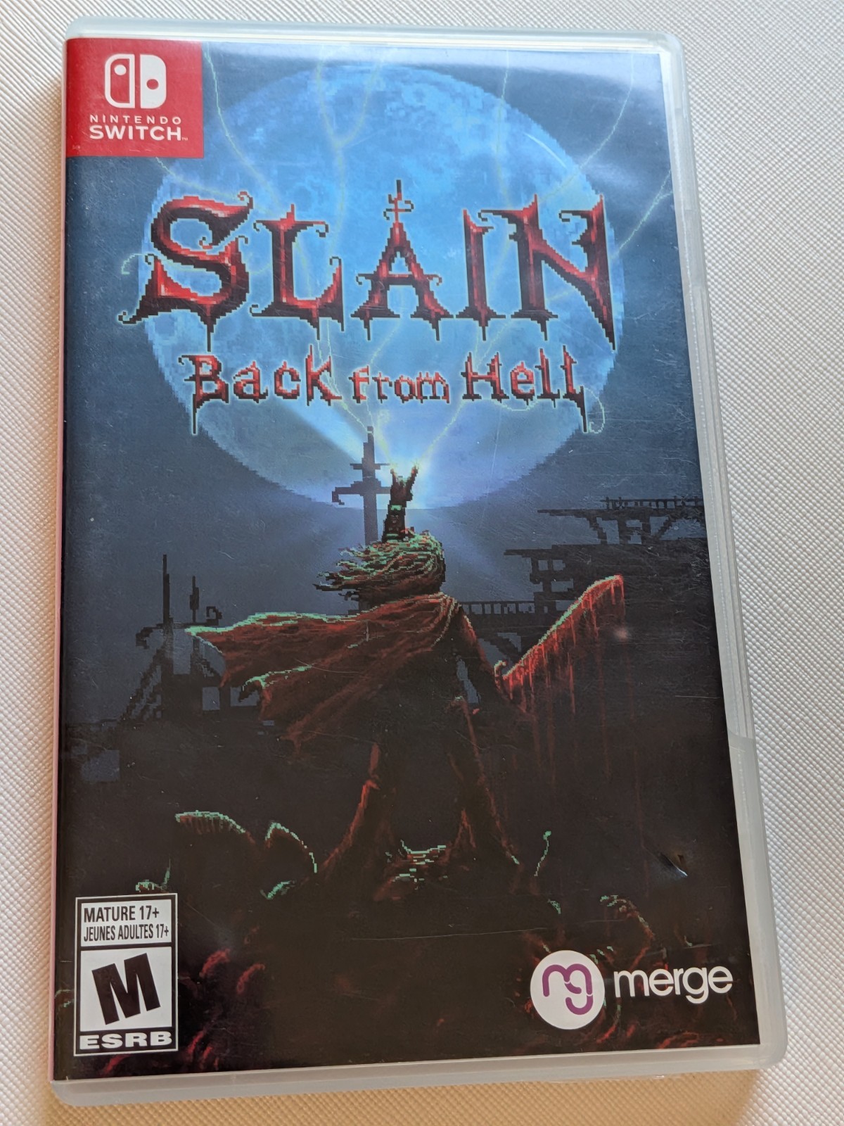Slain: Back from Hell (Nintendo Switch, 2018) Game + Case – Authentic – Tested