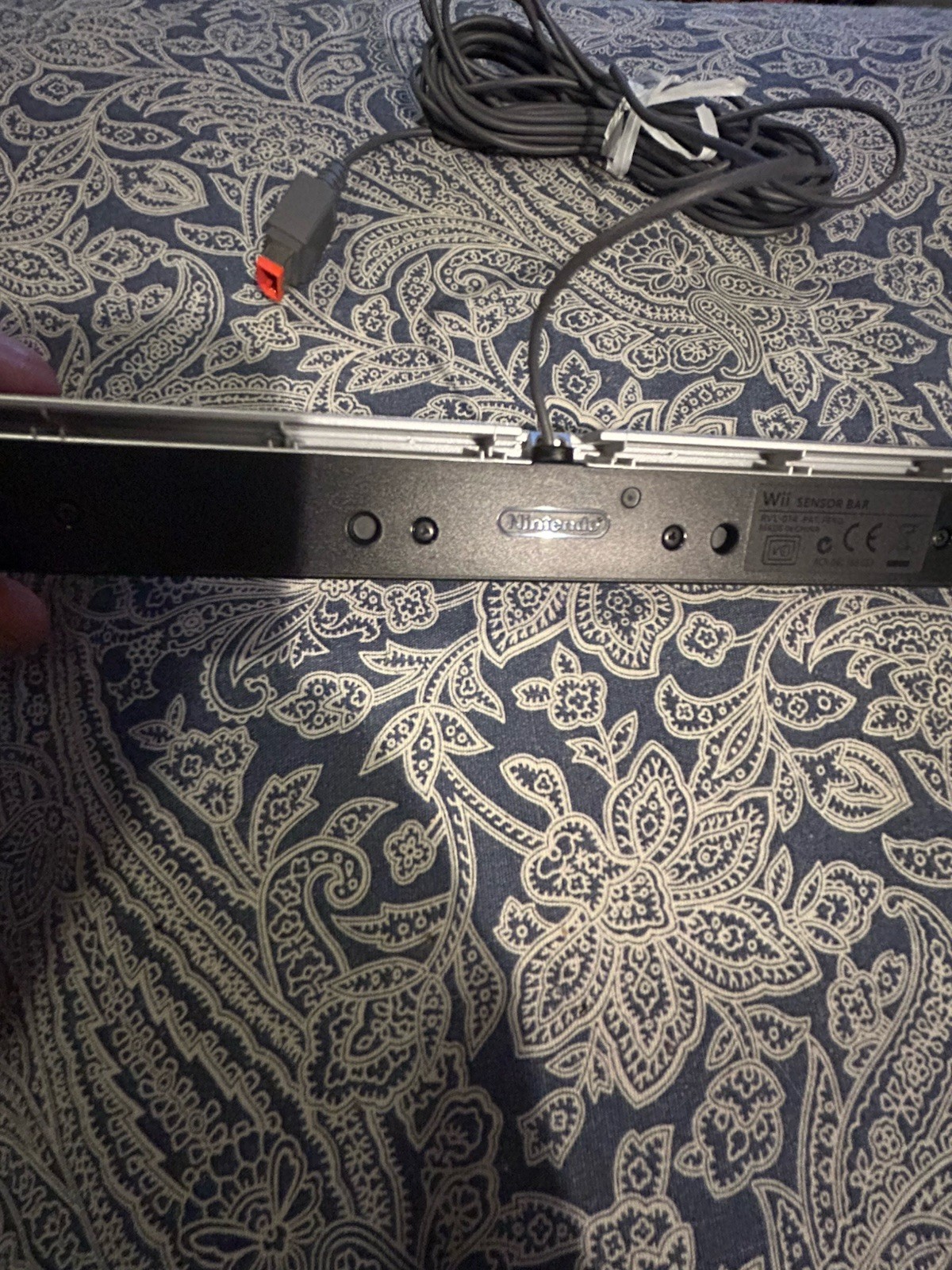 Nintendo OEM Sensor Bar Wired Official RVL-014 For Wii And Wii U Very Good