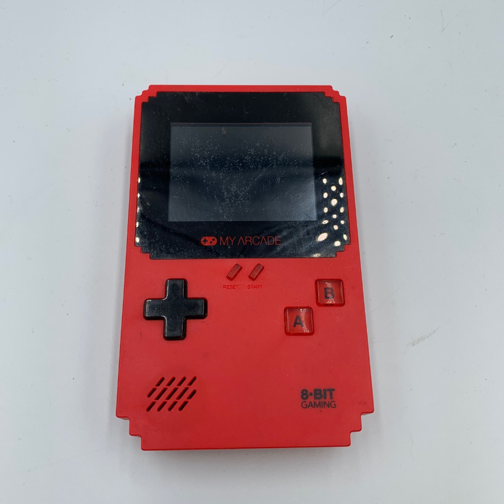 My Arcade Pixel Classic 8-Bit Gaming Console Red Black 2.7″ Color Screen Display
