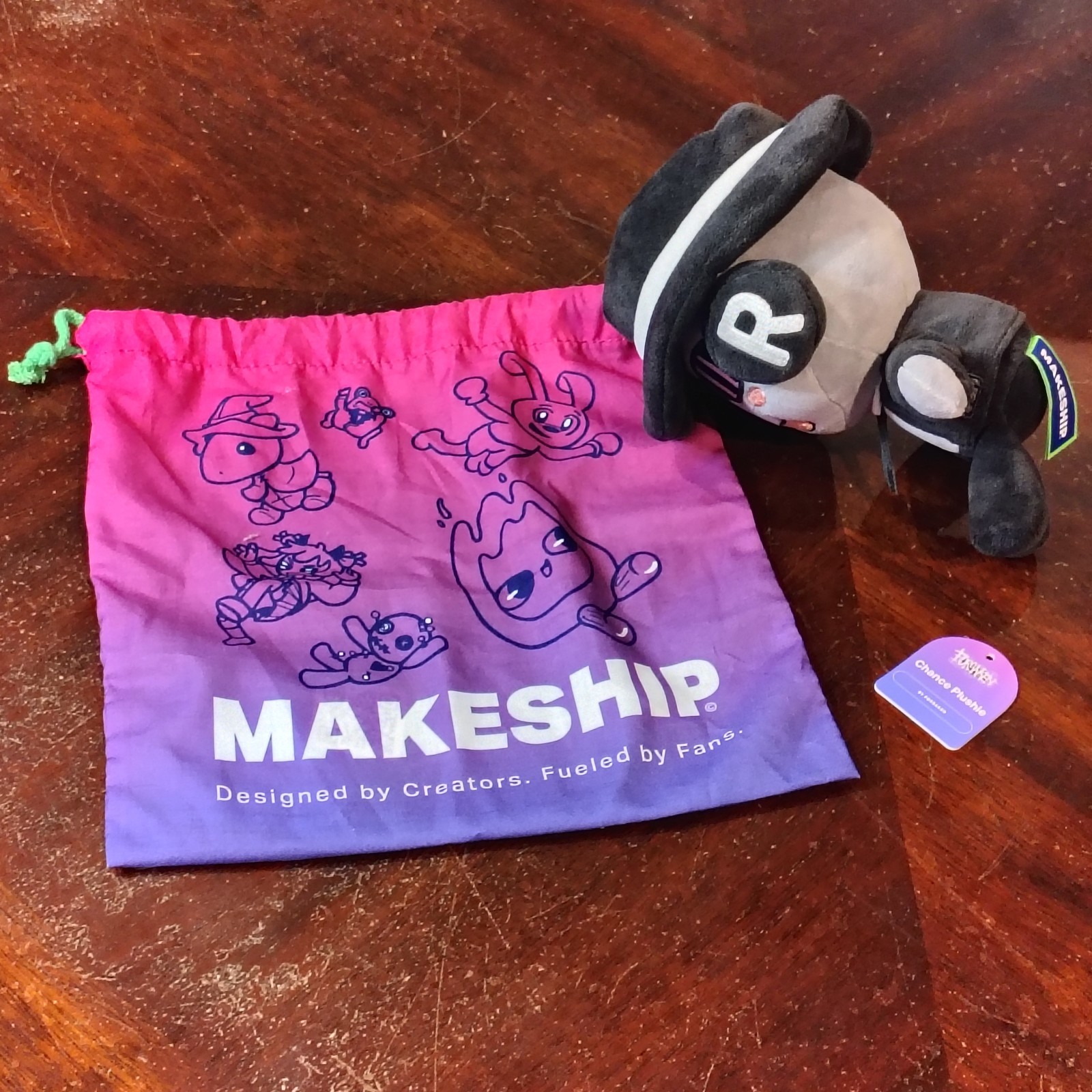 Makeship Chance Forsaken Plush With Dust Bag And Original Tag – NEW