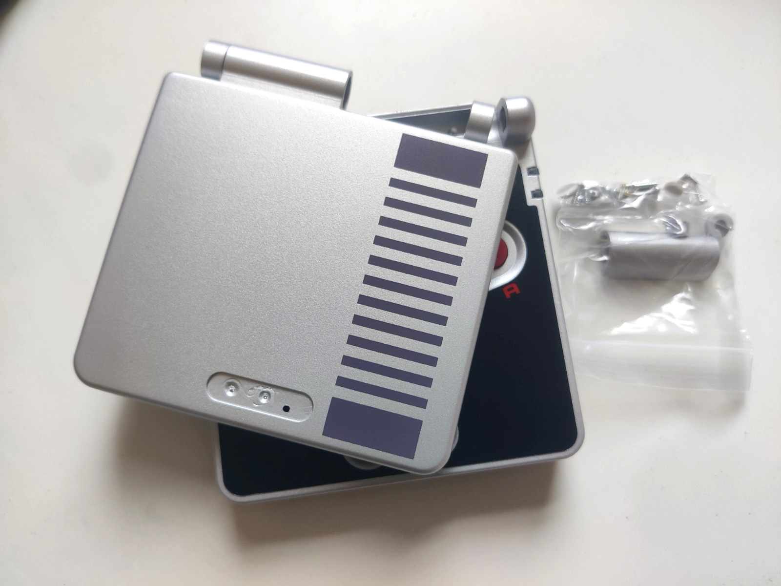 Replacement Housing Shell for Nintendo Game boy Advance SP GBA NES Edition Style