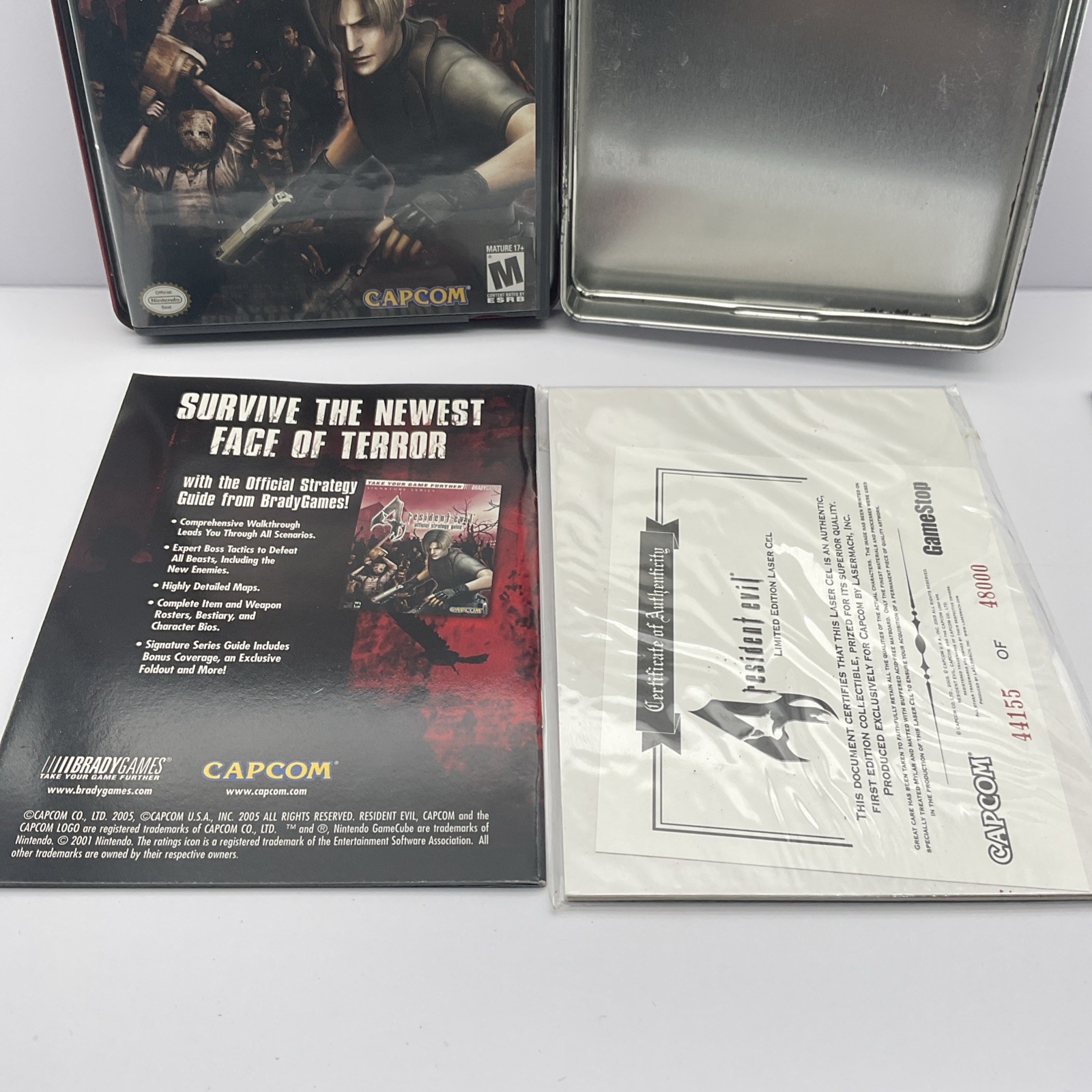 Resident Evil 4: GameStop Exclusive (GameCube)Tested & Complete + Bonus Disc|CIB