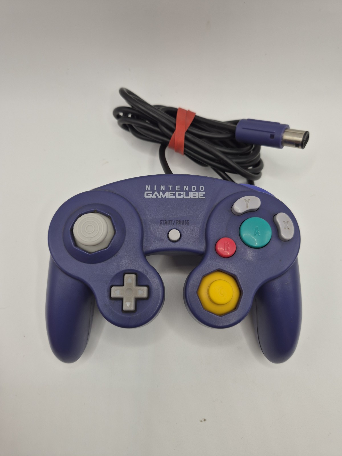 Official Nintendo GameCube Controller Pad NGC DOL-003 Indigo Purple Tested Mint