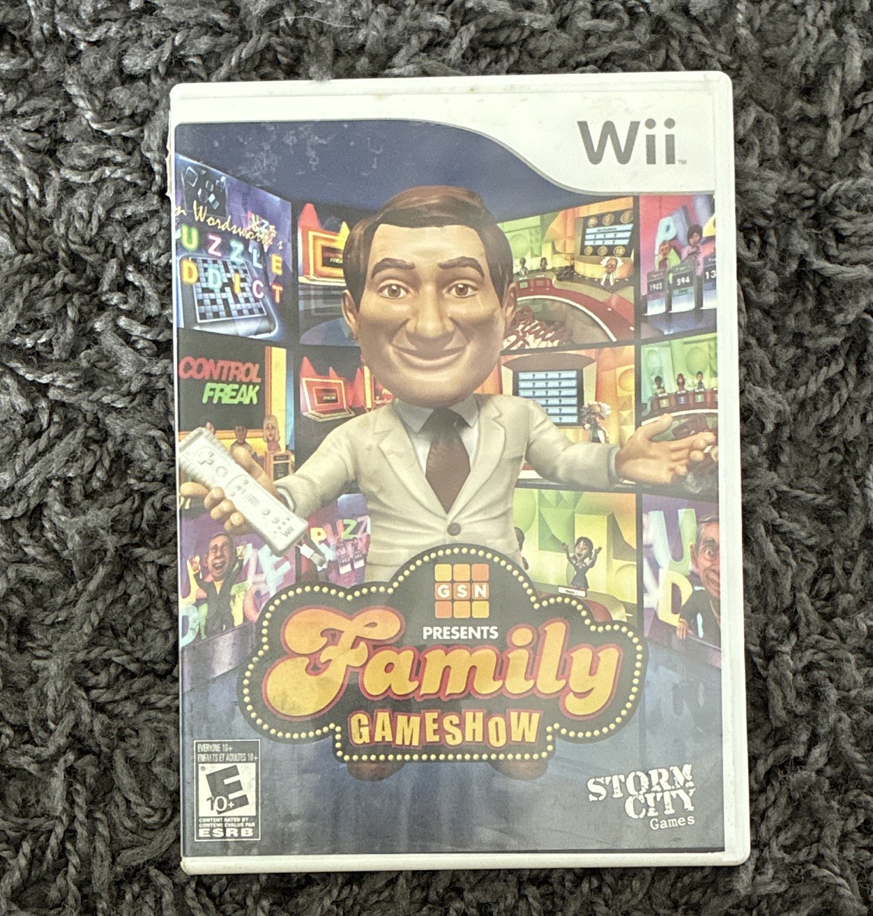 Storm City Games GSN Presents Family Gameshow Nintendo Wii 2009 E10+ NTSC