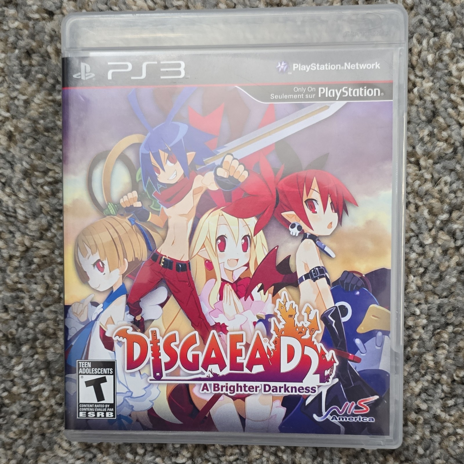 Disgaea D2: A Brighter Darkness PS3 Role Playing Strategy 2013 NIS America Manu…