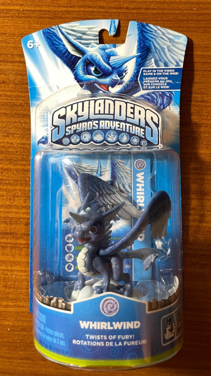 Skylanders Spyro’s Adventure WHIRLWIND Series 1 Action Figure 2011 Damaged Box