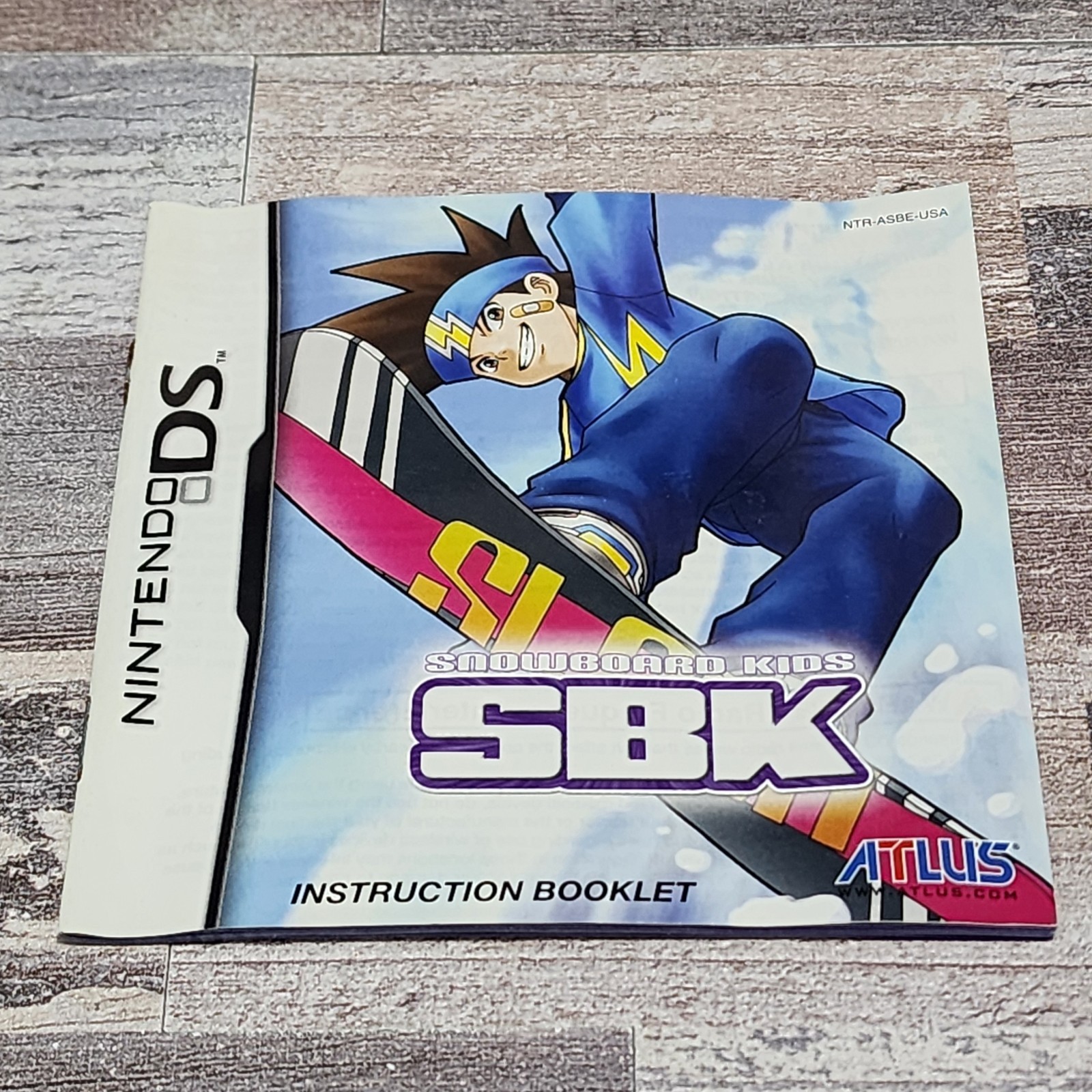 SBK Snowboard Kids (Nintendo DS) Complete Authentic CIB Tested