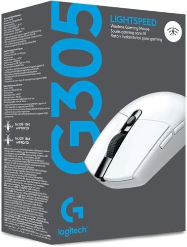 Logitech G305 Lightspeed Wireless Gaming Mouse Hero 12K Sensor 12000 Dpi