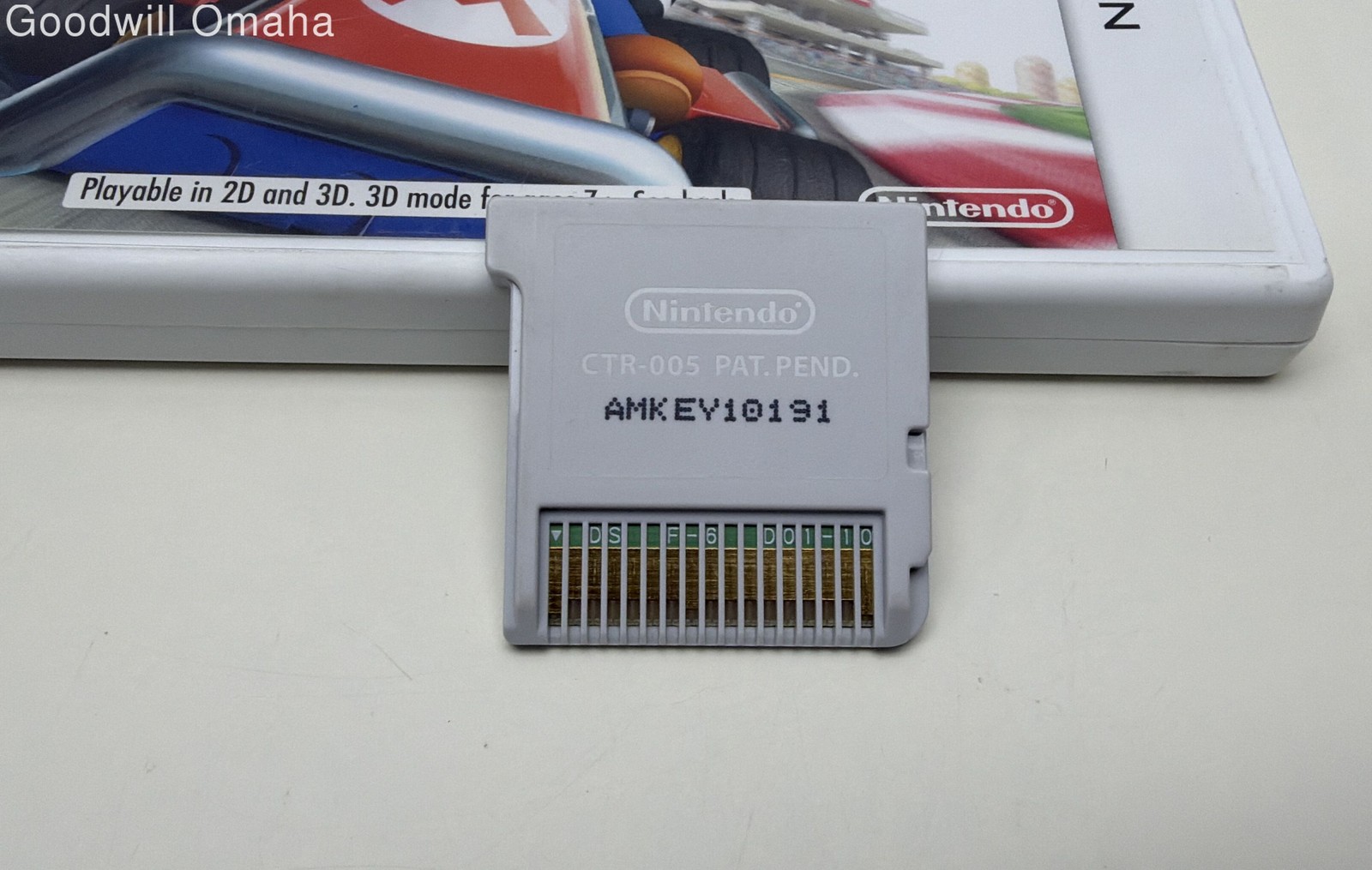 Nintendo 3DS – Mario Kart 7 + Case , Manual & Inserts – Boot Tested