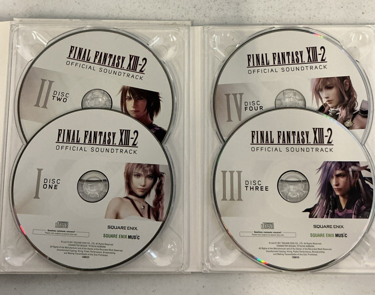 Final Fantasy XIII-2 Collector’s Edition Xbox 360 Complete Tested — S2G —