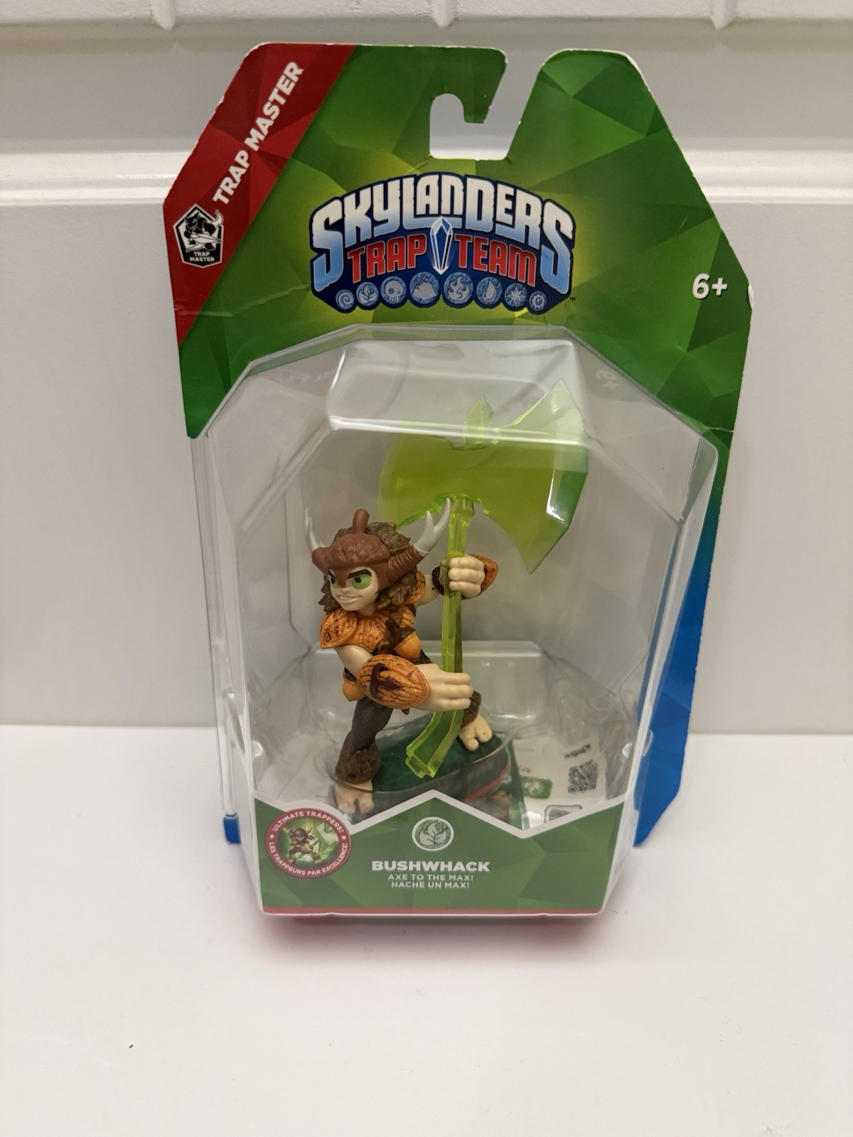 NEW IN BOX RARE Activision Skylanders Trap Team Series Axe to the Max! BUSHWHACK
