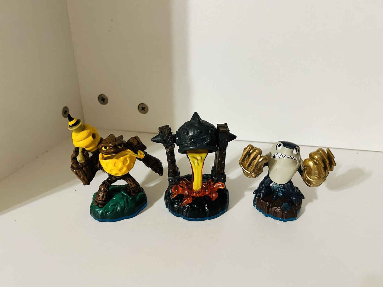 Skylanders Swap Force Bumble Blast, Fiery Forge, Knockout Terrafin Battle Pack