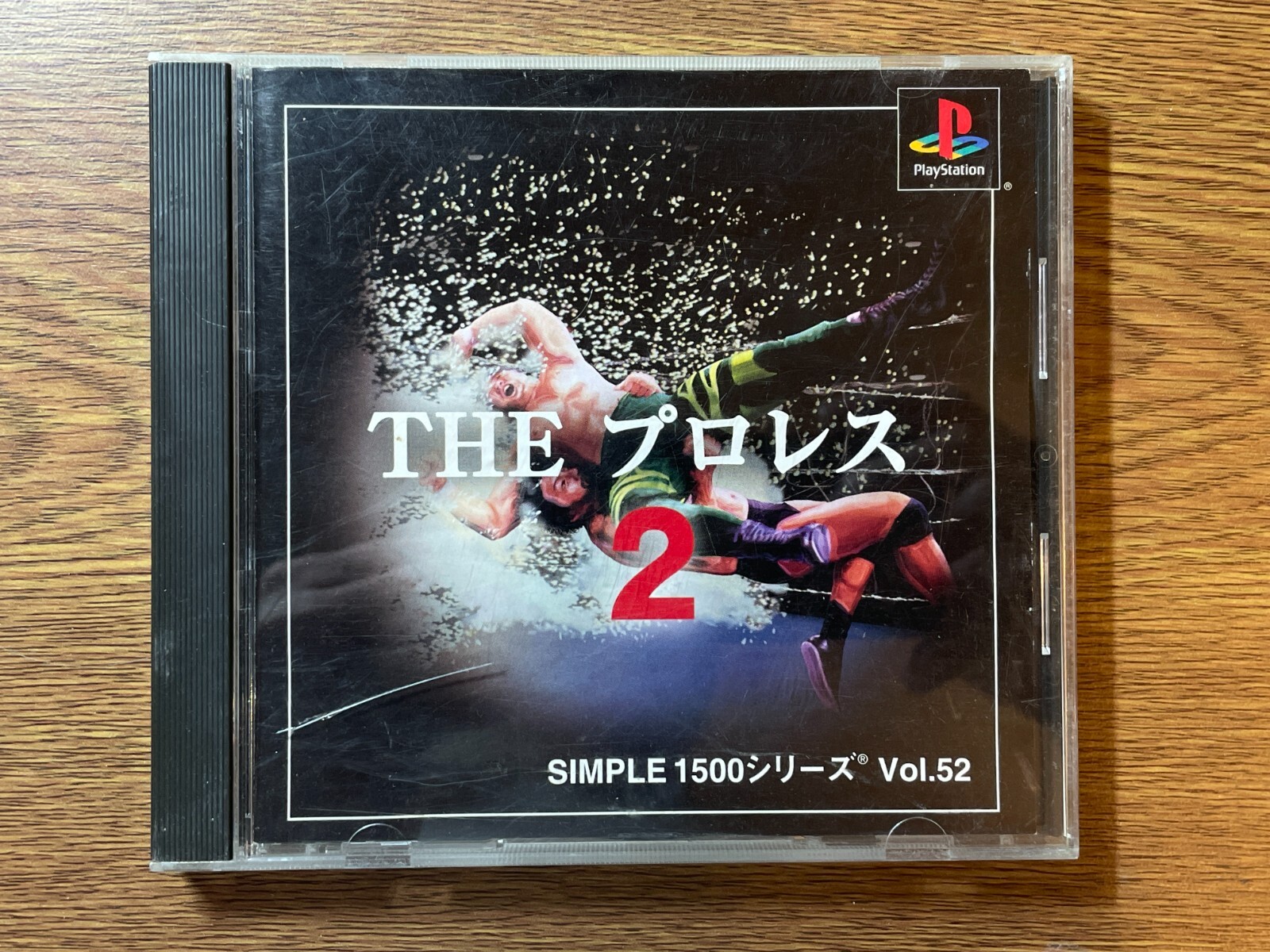 SONY PLAYSTION PS JAPAN SIMPLE 1000 THE PRO WRESTLING 2