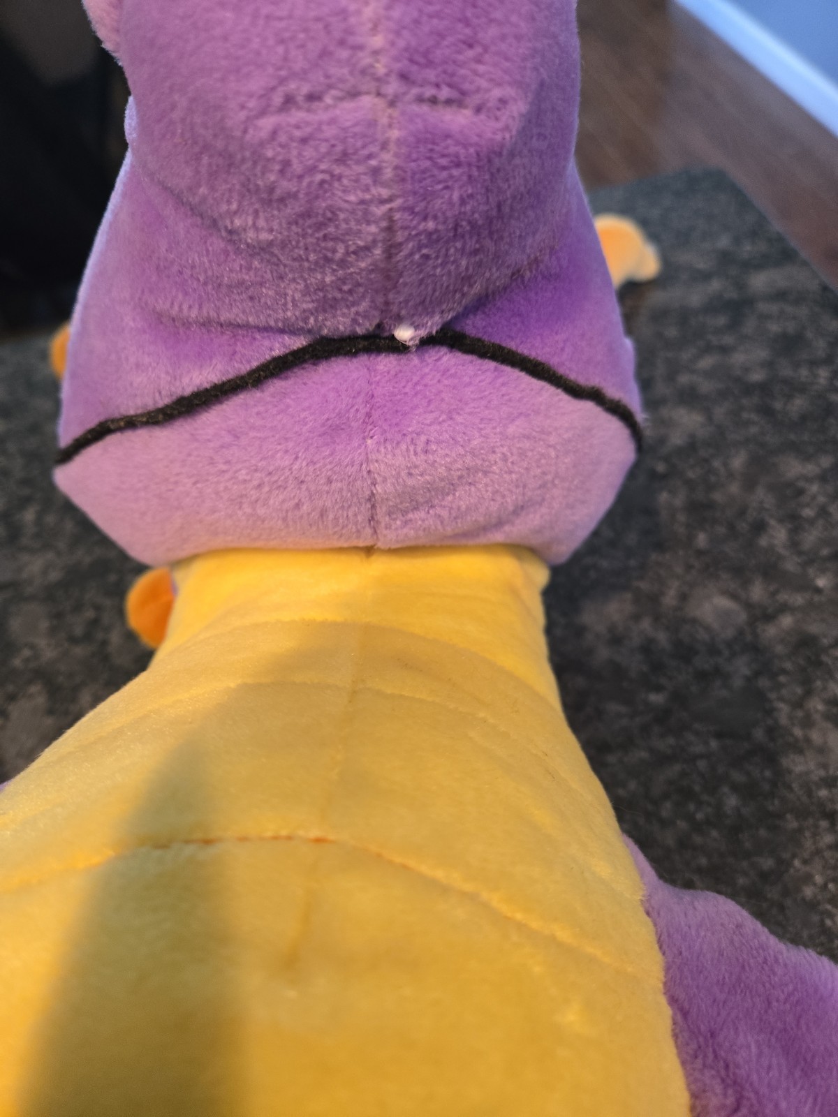 Vintage 2001 Plush Stuffed Spyro The Dragon Plush 23″ Tall