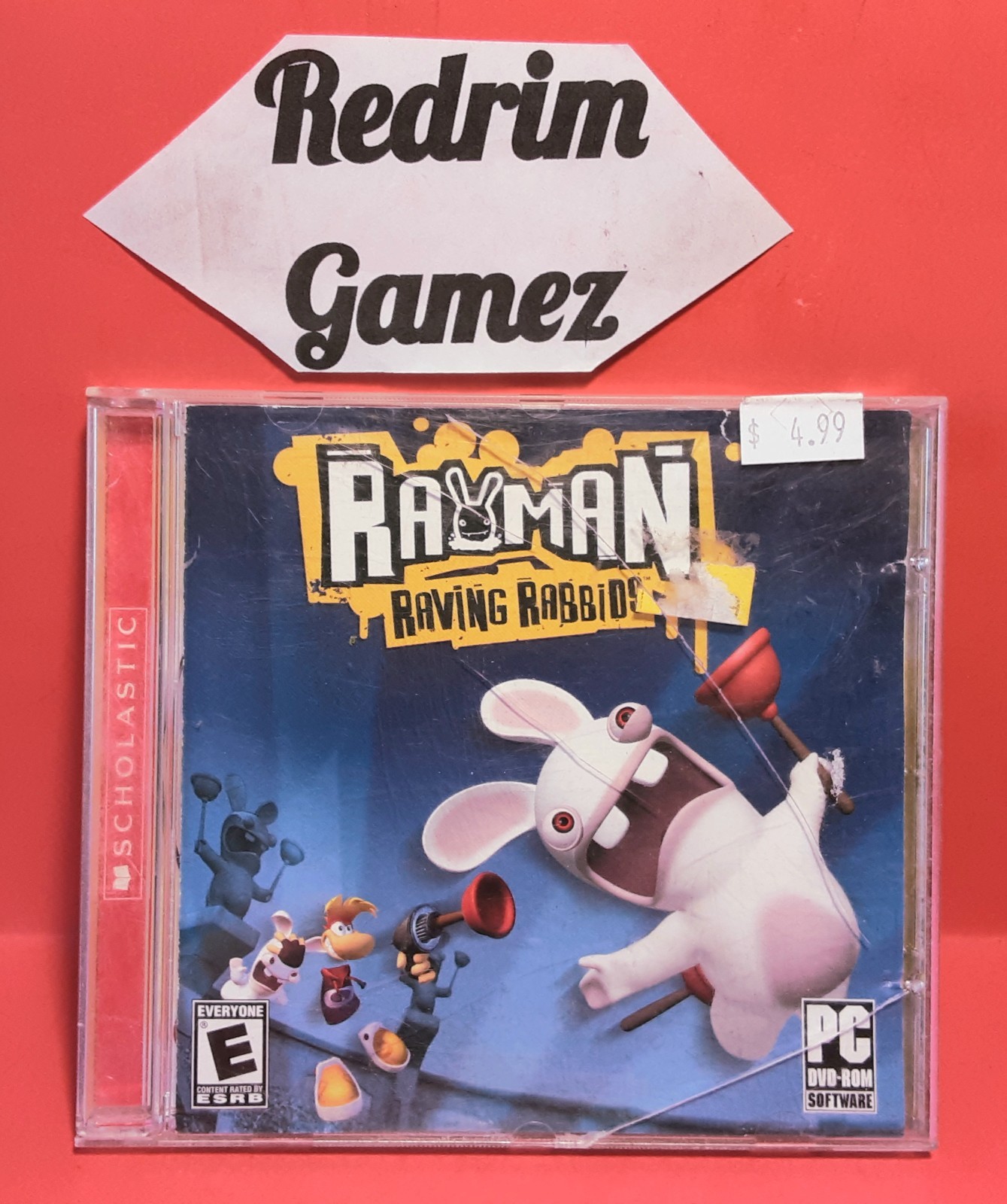 Rayman Raving Rabbids Windows PC CD-Rom Video Games Ubisoft