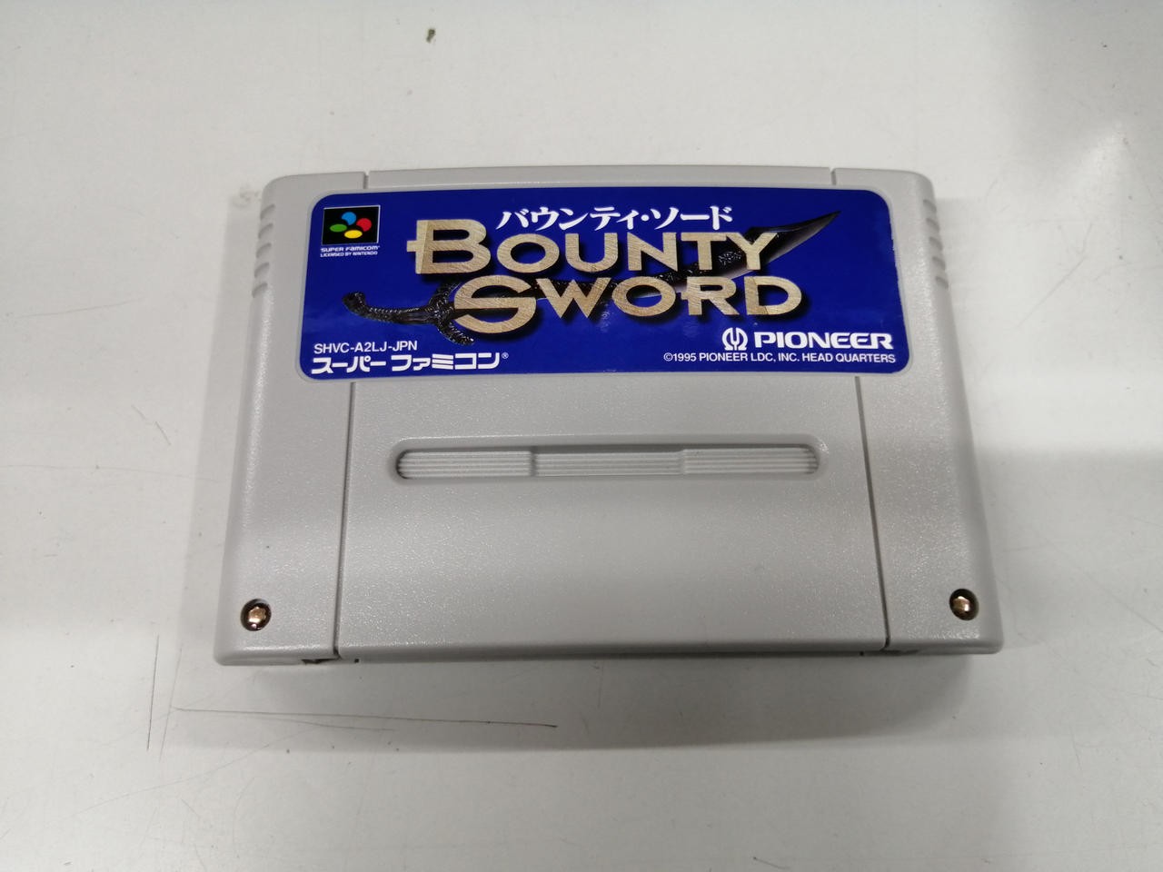 Pioneer Bounty Sword Famicom Software