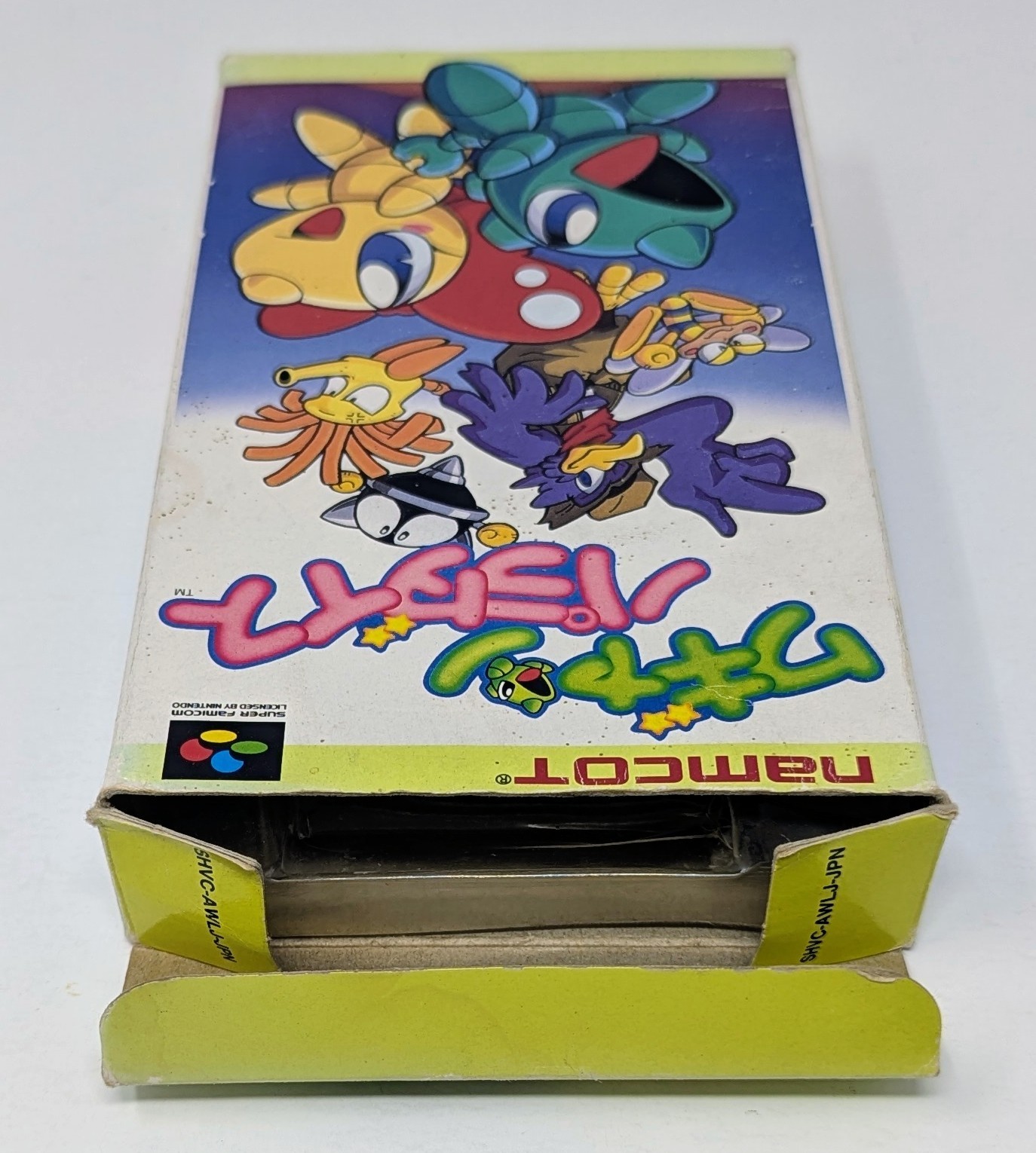 Wagyan Paradise (Nintendo Super Famicom, 1994) Complete w/ Box & Manual – Tested
