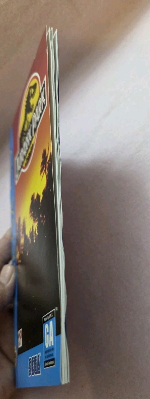 SEGA CD Game – Jurassic Park With Manual
