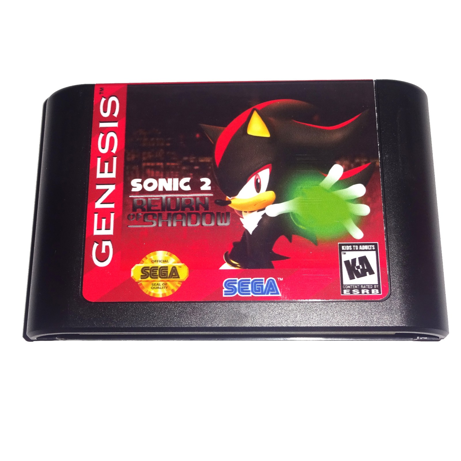Return of Shadow Sega Genesis Cartridge