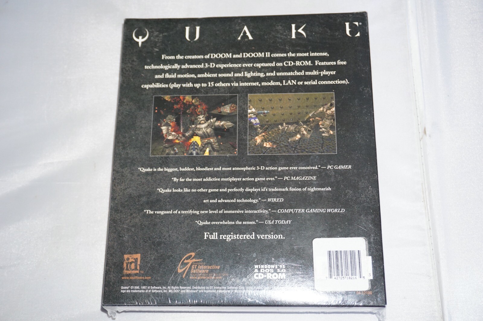 Quake 1 (PC) NEW Sealed Big Box