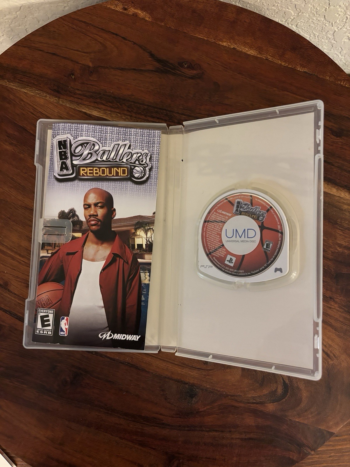 Sony PSP – NBA Ballers: Rebound Authentic Tested CIB with Manual Basketball