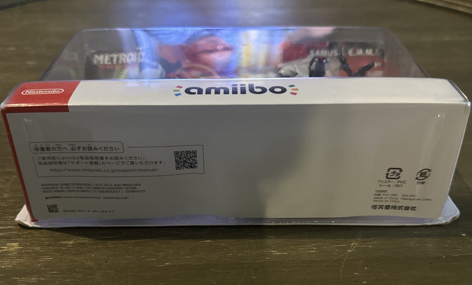 Metroid Dread amiibo Action Figures Figurines Samus/E.M.M.I. In-Game Bonuses