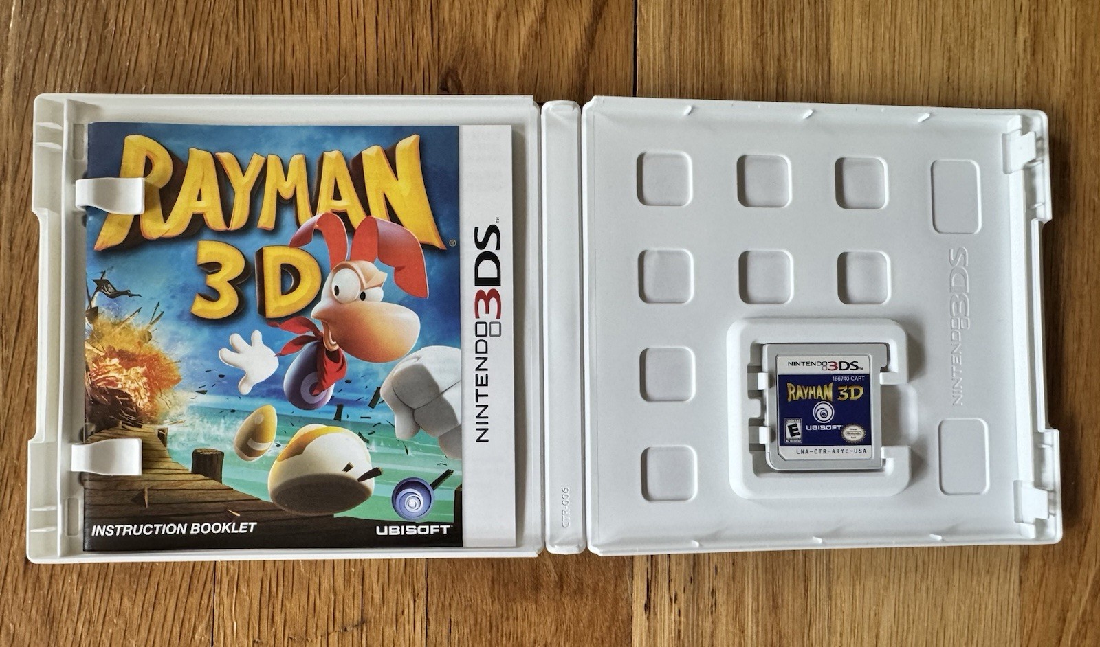 Rayman 3D (Nintendo 3DS, 2011) CIB. Tested