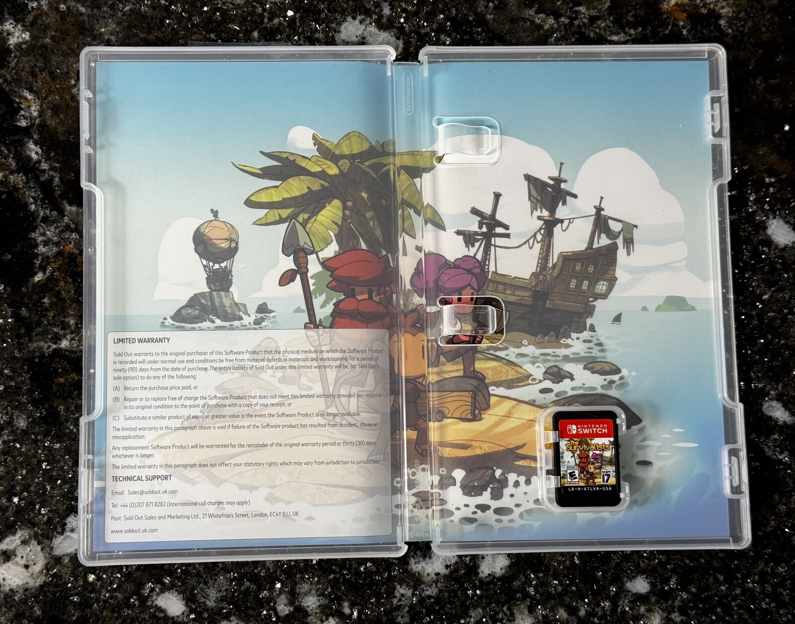 The Survivalists (Nintendo Switch, 2020) COMPLETE CIB OOP TESTED!!