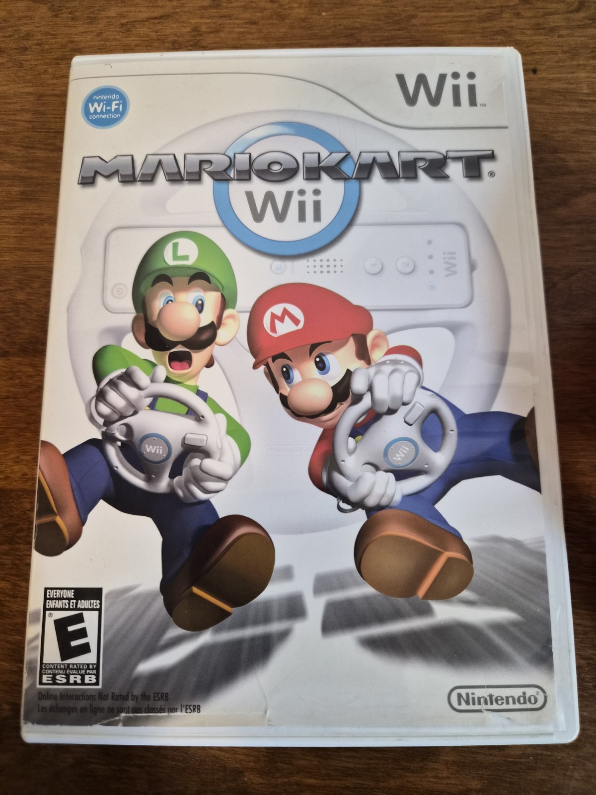 Mario Kart Wii with Cars Wheel Bundle – Tested Working