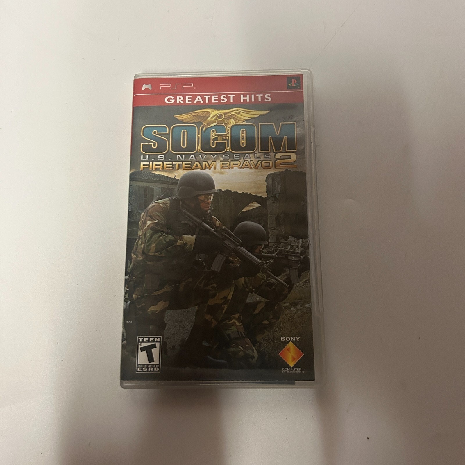 SOCOM: U.S. Navy SEALs — Fireteam Bravo 2 (Sony PSP, 2006)