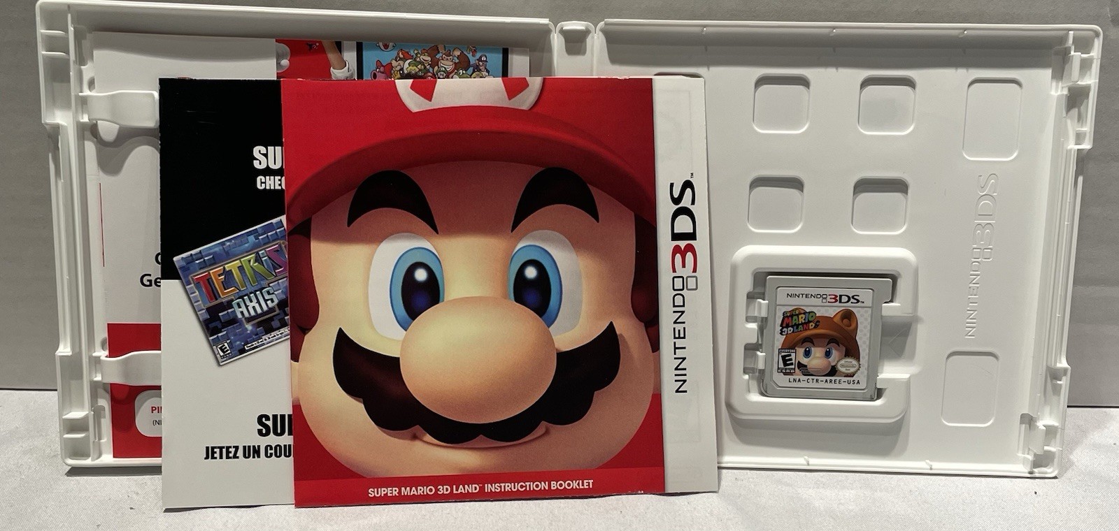 Super Mario 3D Land Nintendo 3DS Complete In Case Tested Authentic with Manual