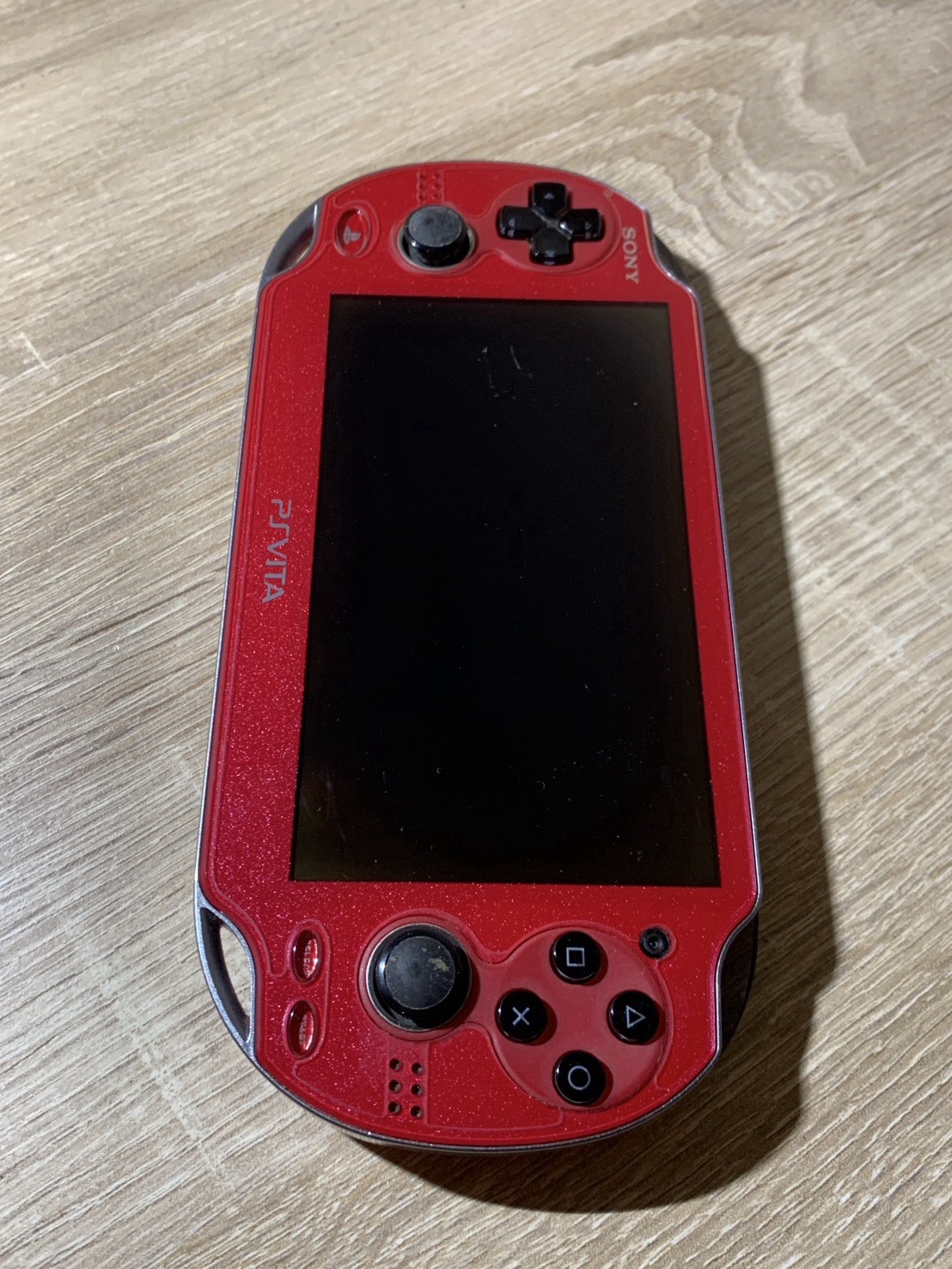 1536 PlayStation PS Vita PCH-1000 Cosmic Red Good TESTED