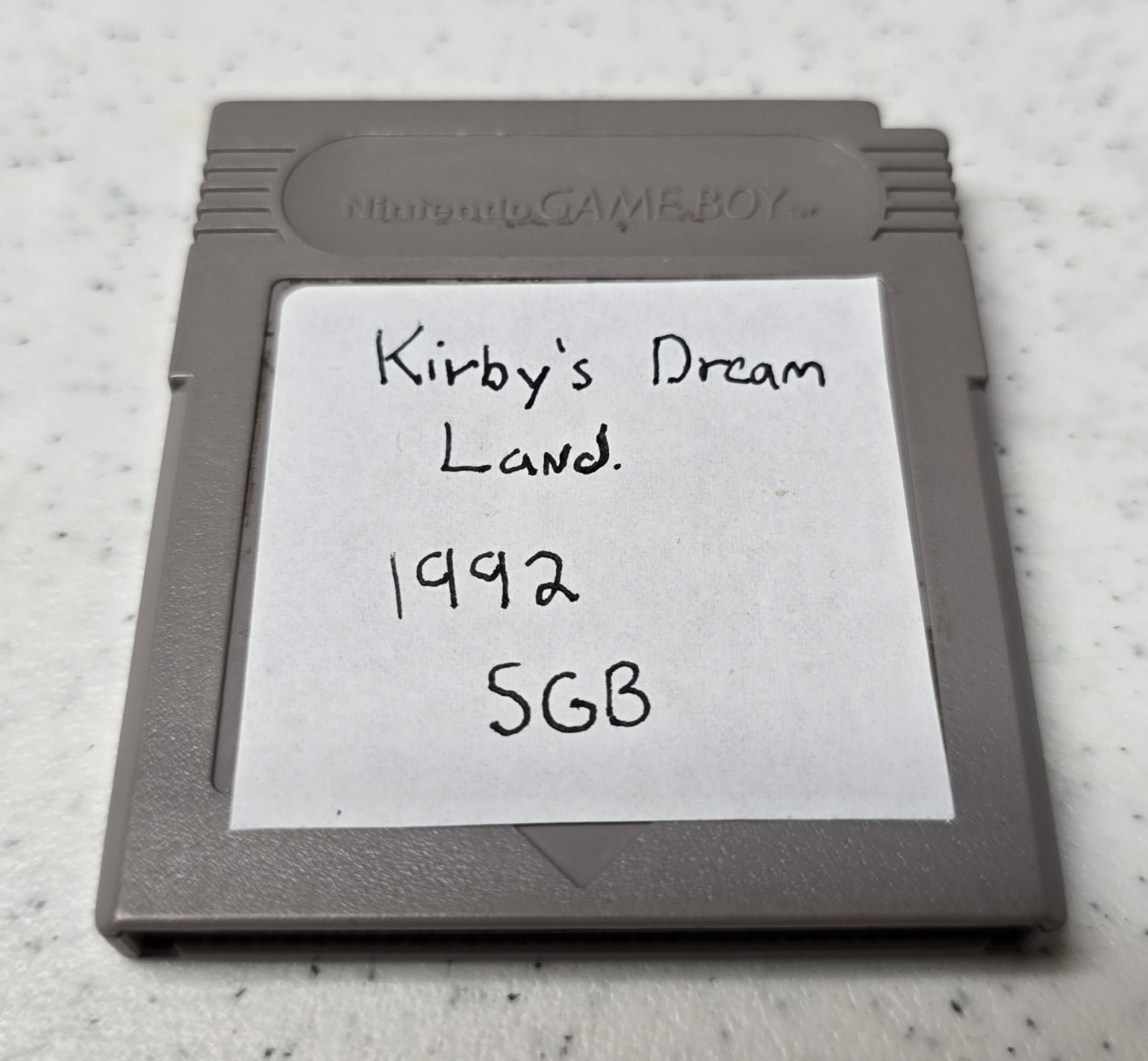 Kirby’s Dream Land – Game Boy – 1992 – Authentic & Tested – Cartridge Only