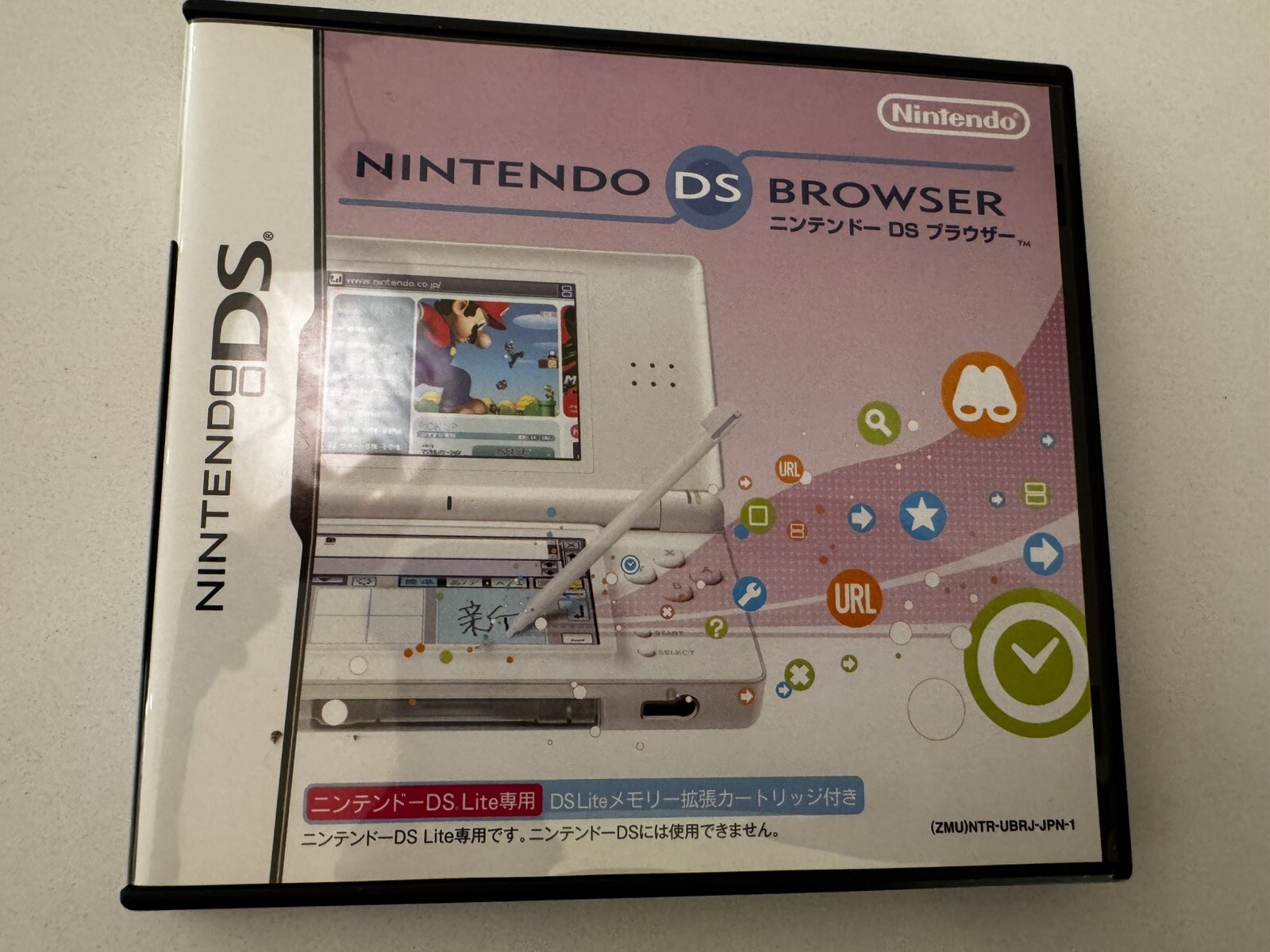 Nintendo DS Web Browser [Nintendo DS – NTR-UBRJ-JPN] Japanese