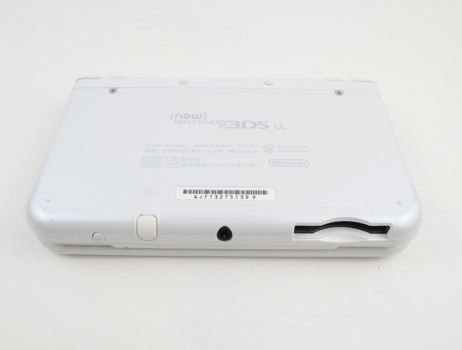 New Nintendo 3DS LL XL Console Pearl White Near Mint / Region Free