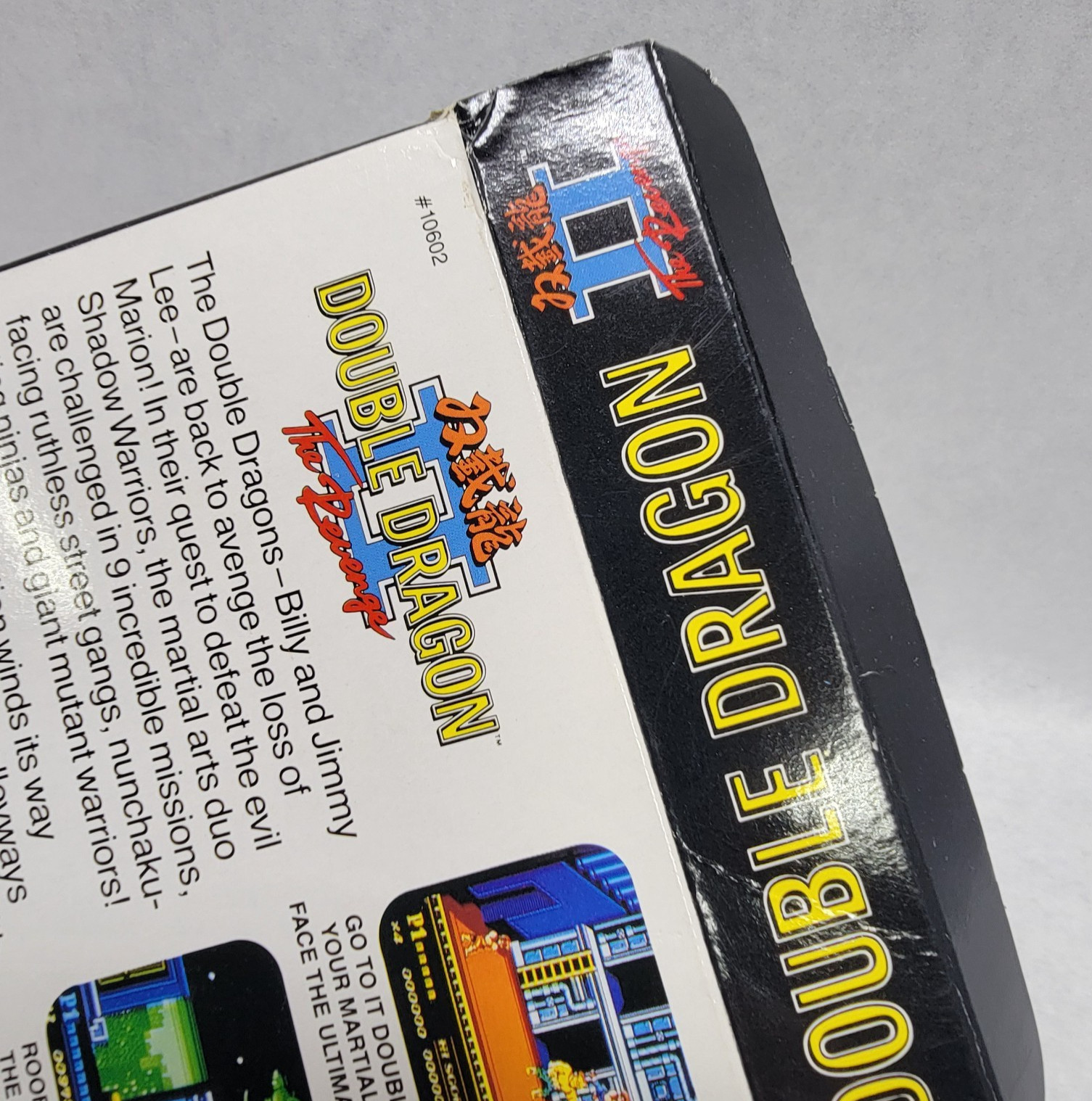DOUBLE DRAGON II The Revenge – Nintendo NES – Game, Box, Sleeve, Poster & Foam