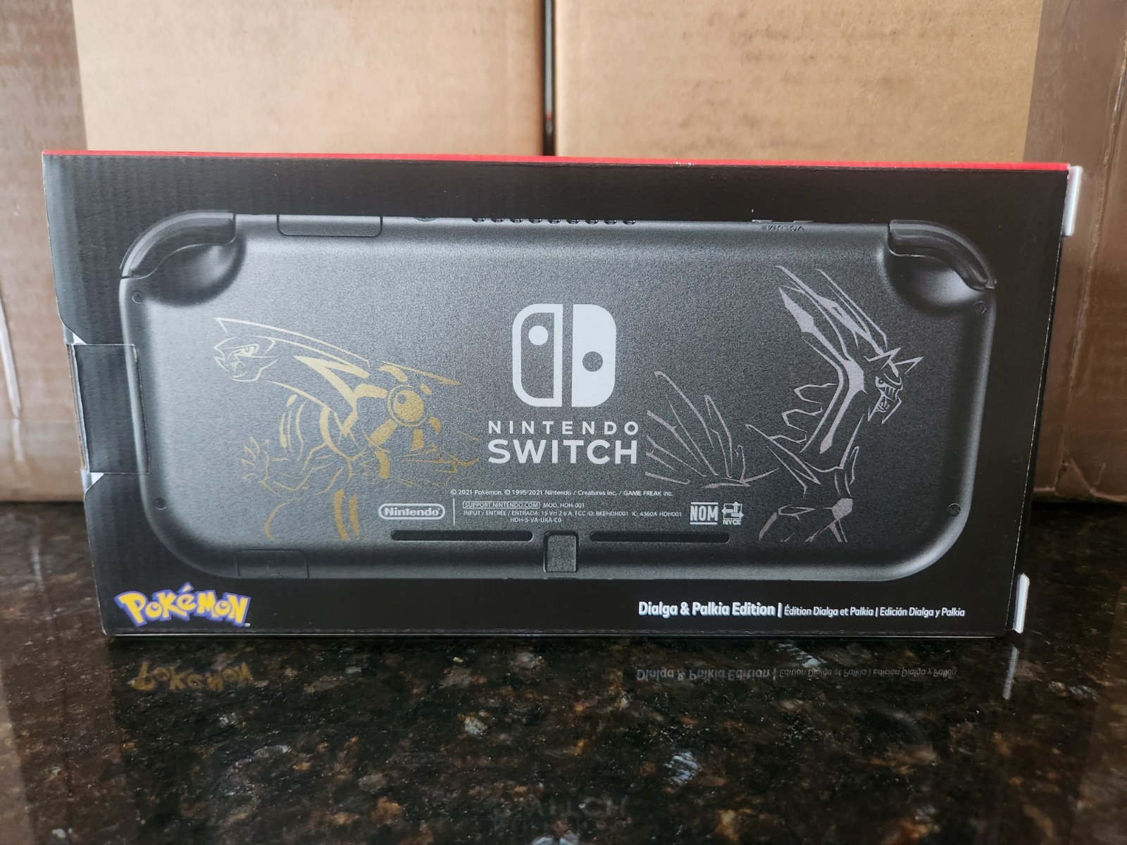 Brand New Nintendo Switch Lite Dialga &and Palkia Edition Console US Version
